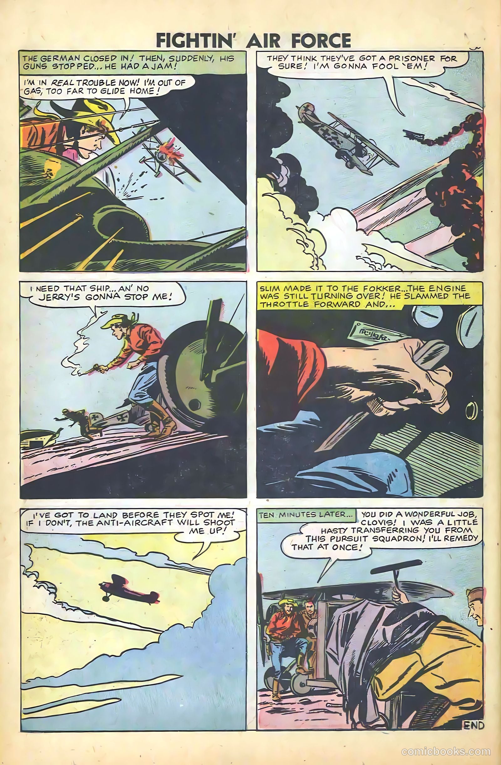 Fightin' Air Force #11 — page 34 of 66