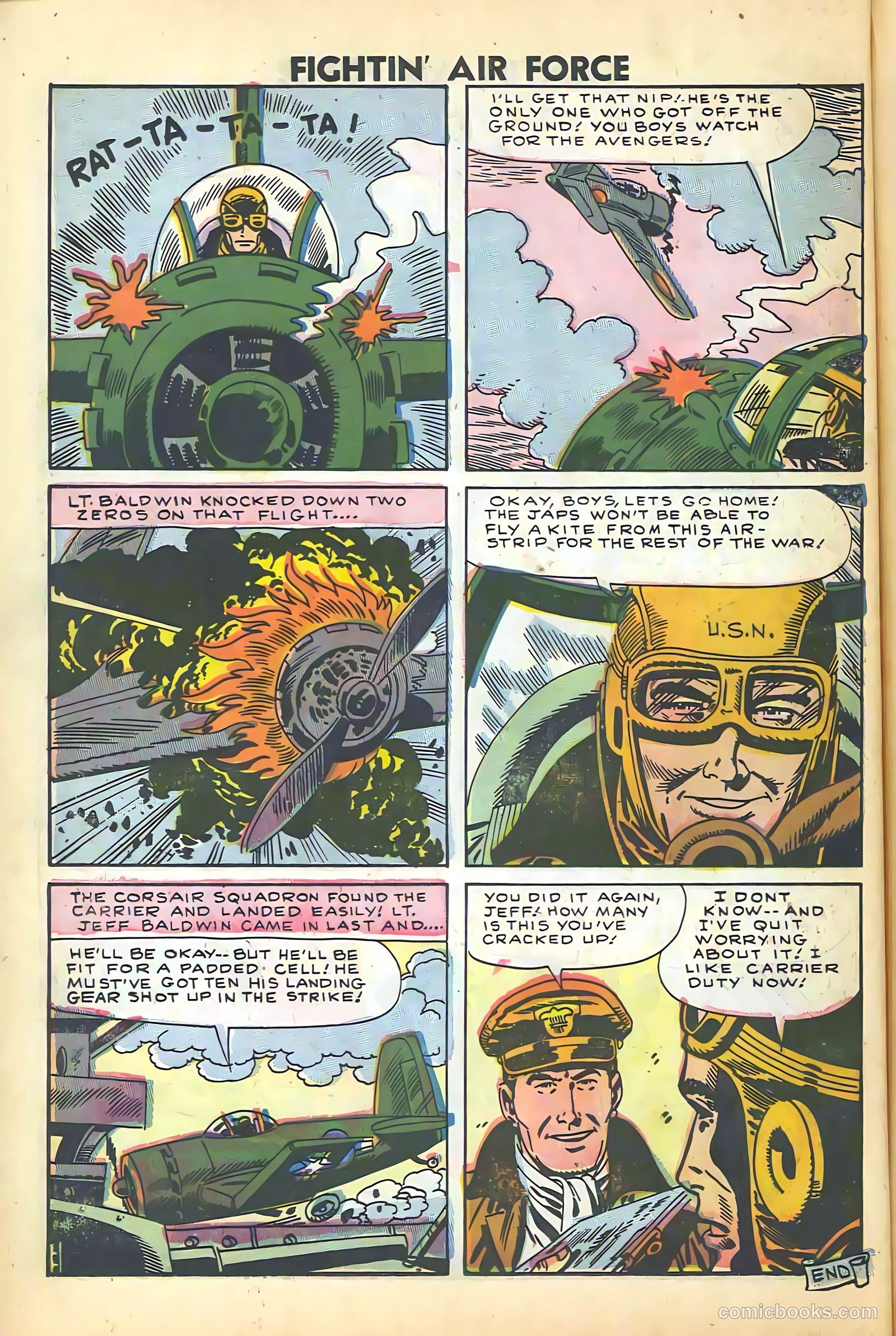 Fightin' Air Force #11 — page 40 of 66