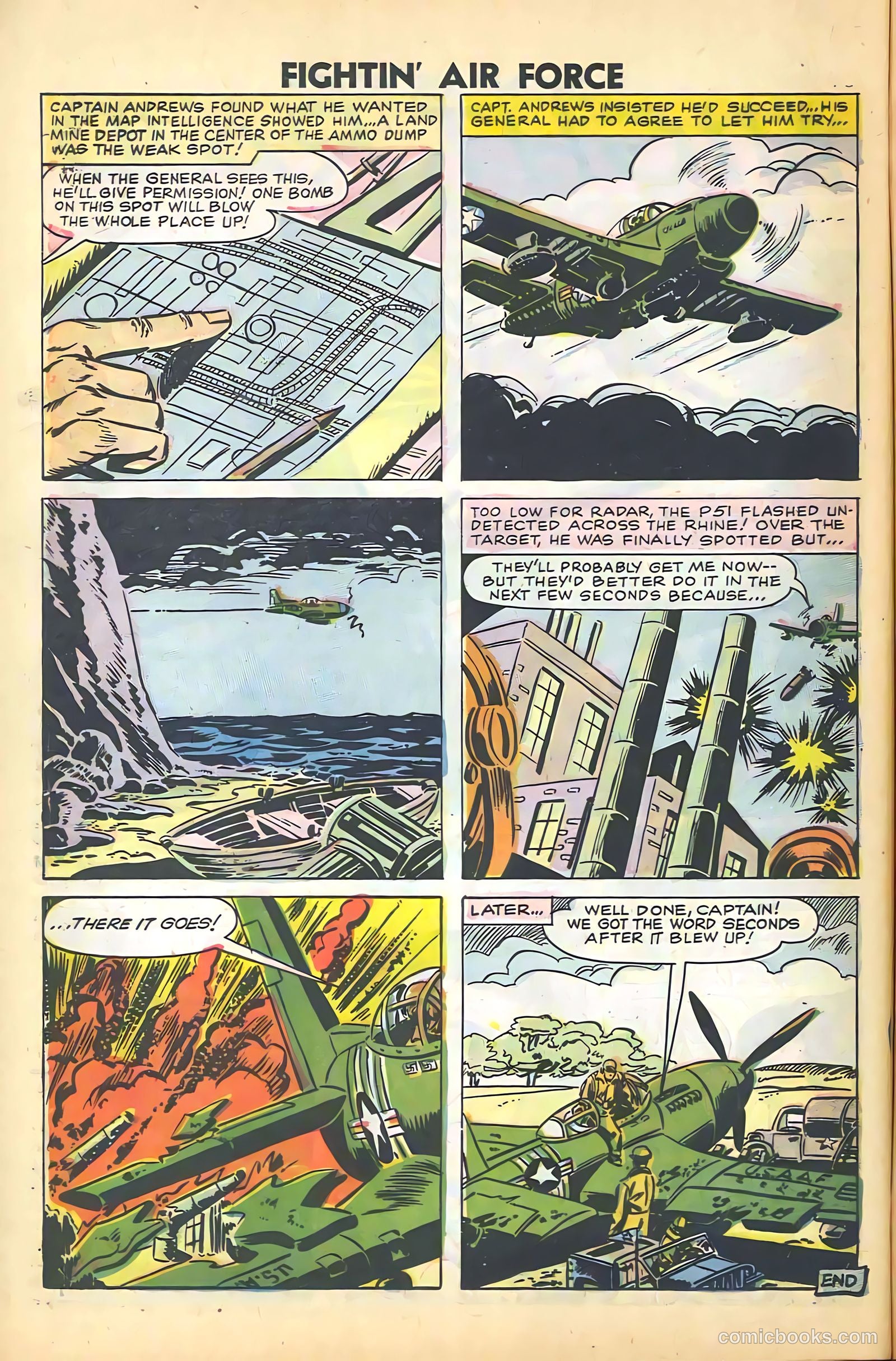 Fightin' Air Force #11 — page 50 of 66