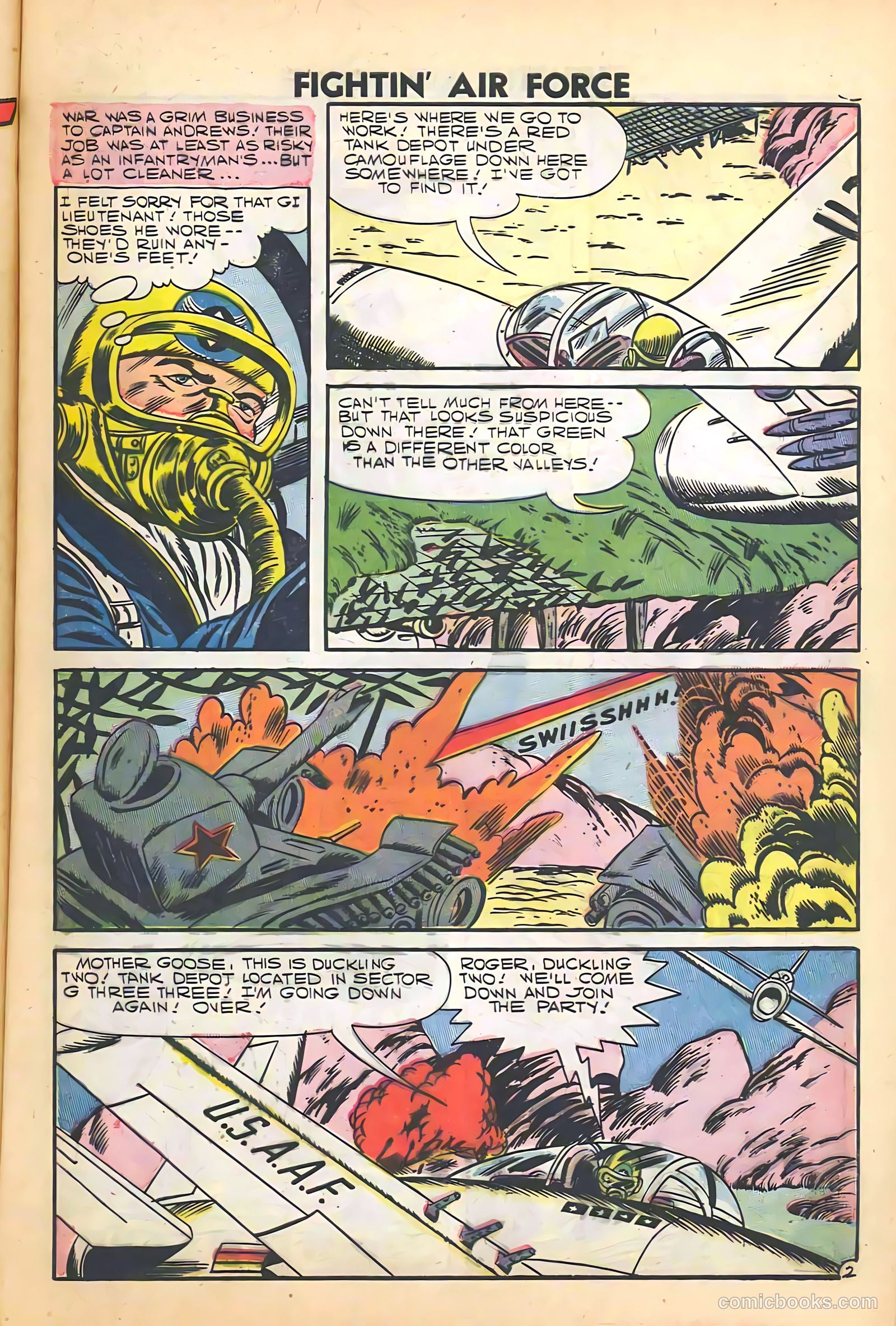 Fightin' Air Force #11 — page 55 of 66
