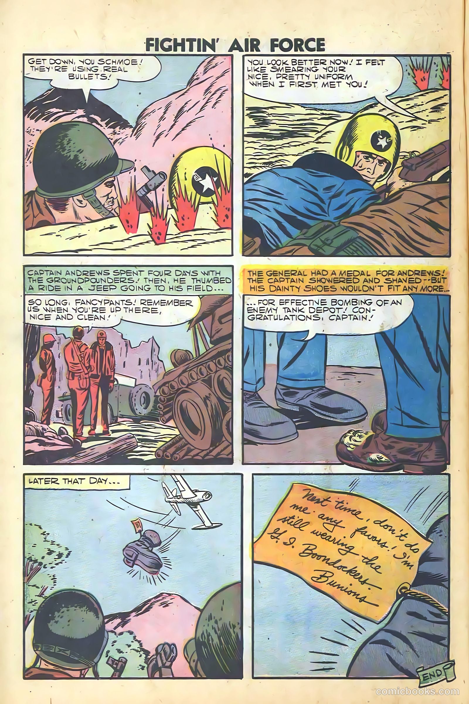 Fightin' Air Force #11 — page 58 of 66