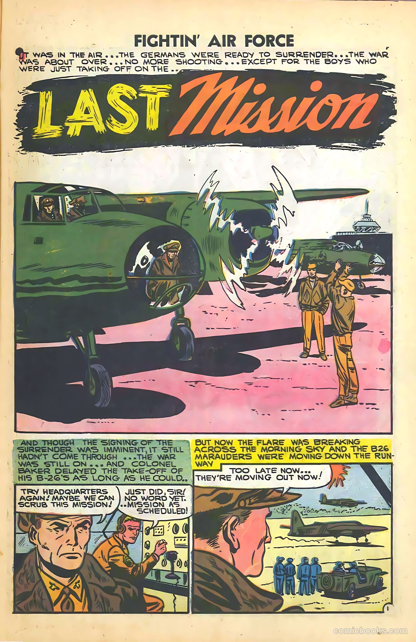 Fightin' Air Force #11 — page 61 of 66