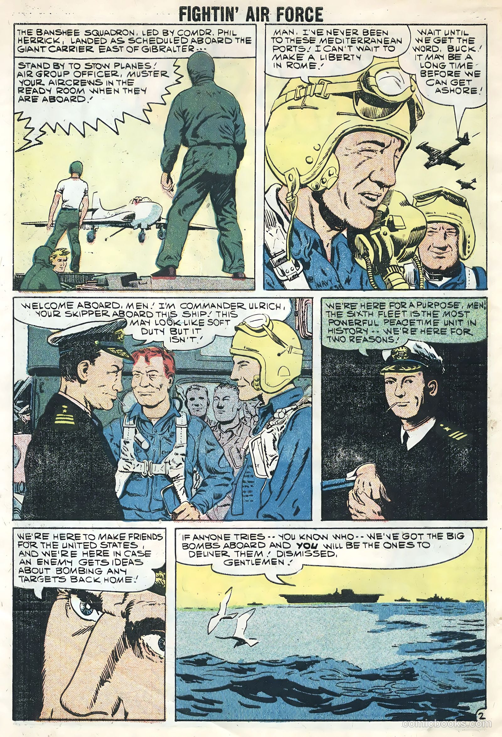 Fightin' Air Force #13 — page 4 of 36