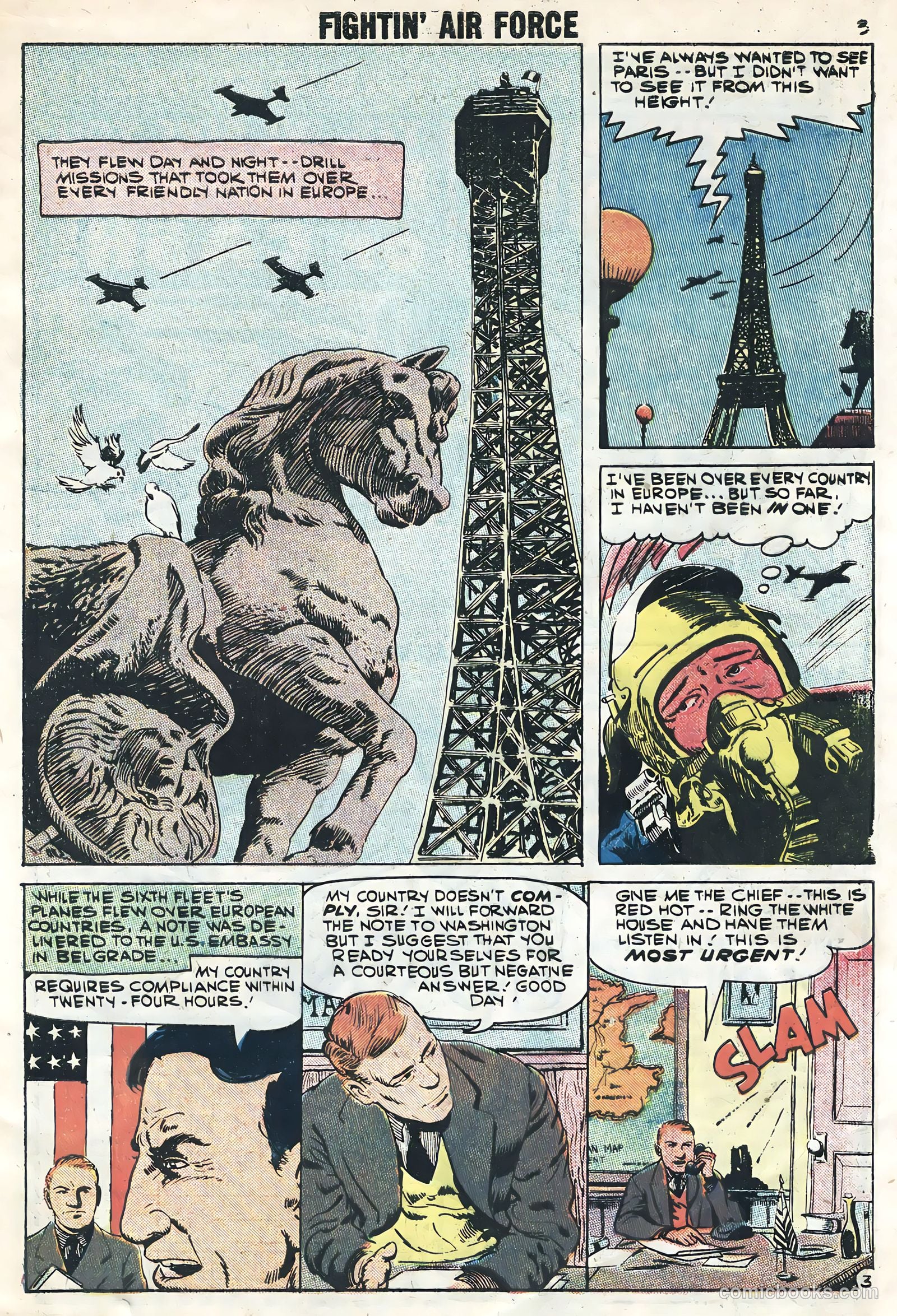 Fightin' Air Force #13 — page 5 of 36