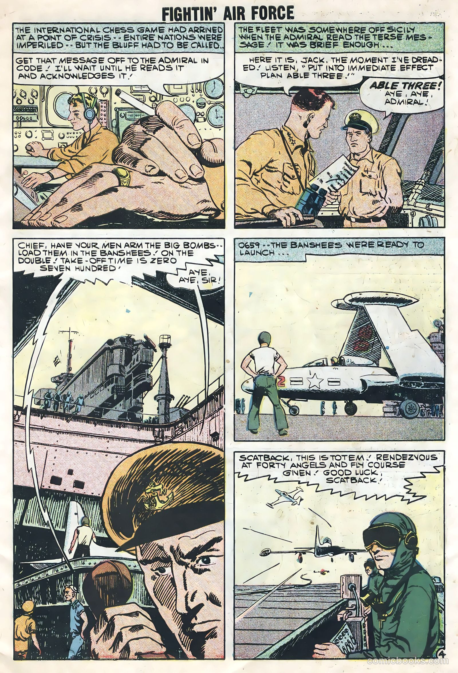 Fightin' Air Force #13 — page 7 of 36
