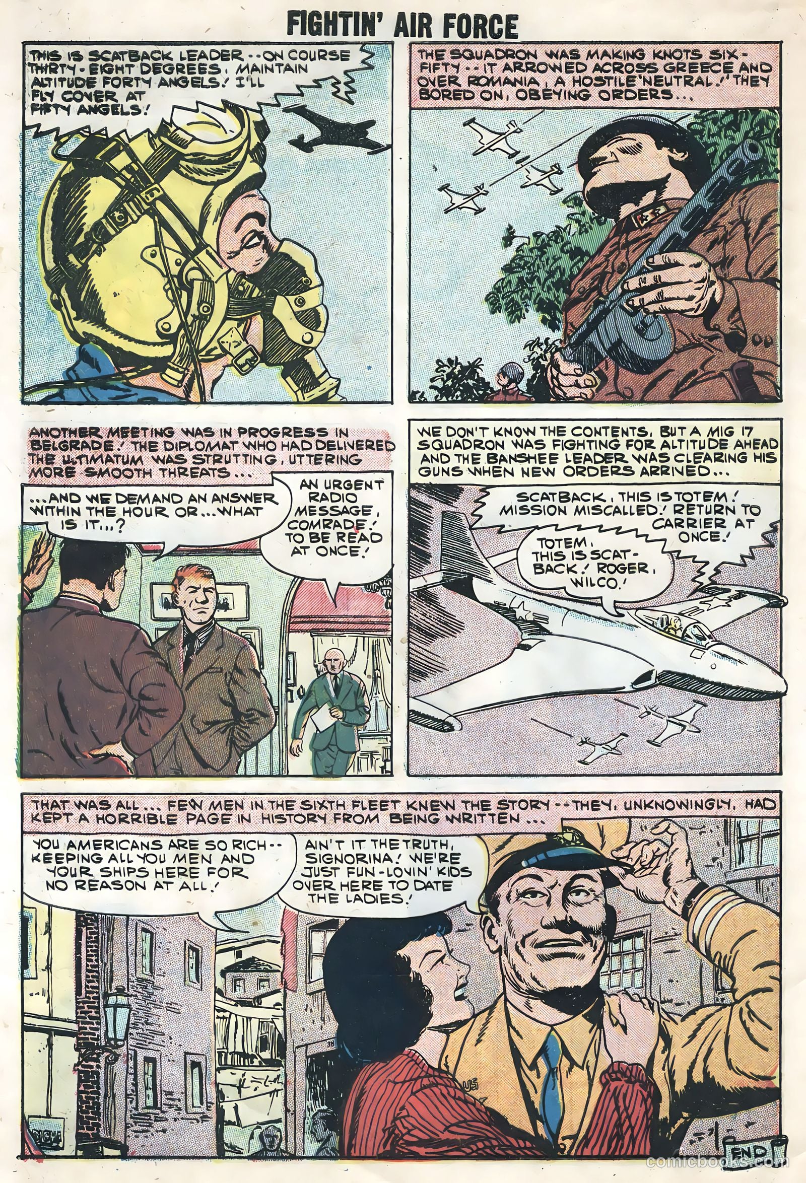 Fightin' Air Force #13 — page 8 of 36