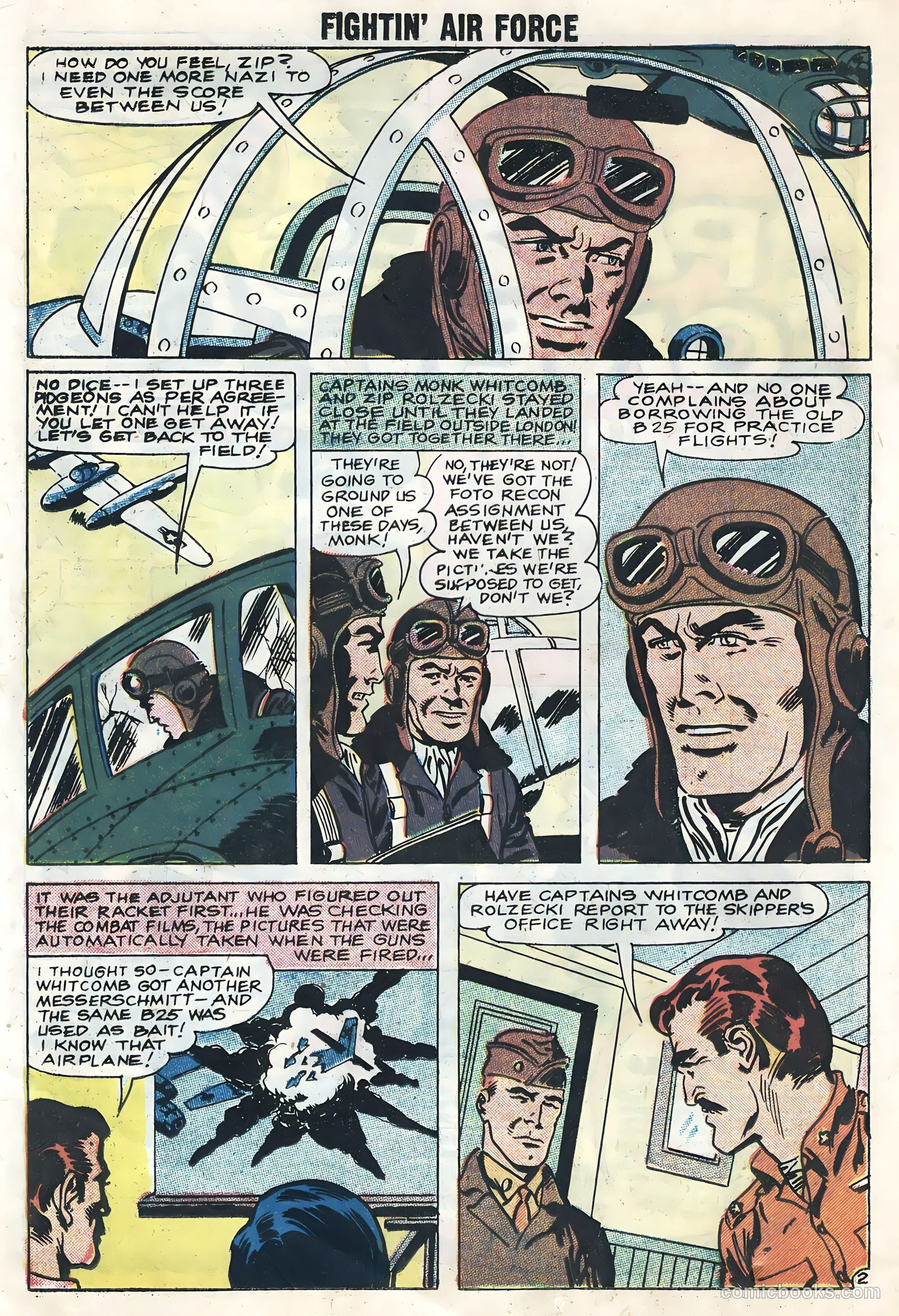 Fightin' Air Force #13 — page 16 of 36