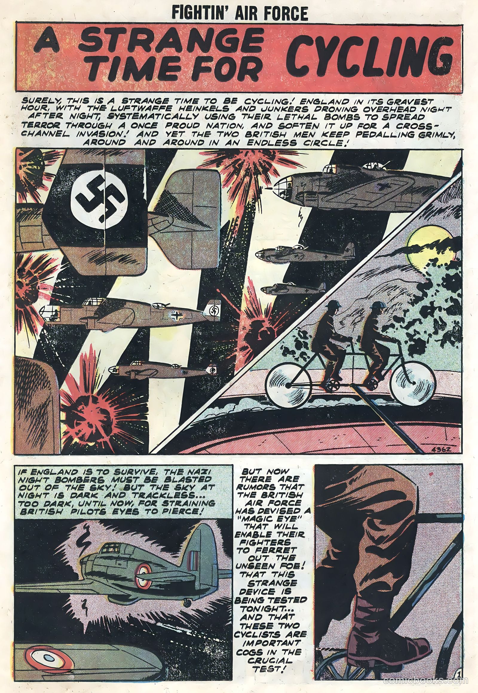 Fightin' Air Force #13 — page 23 of 36