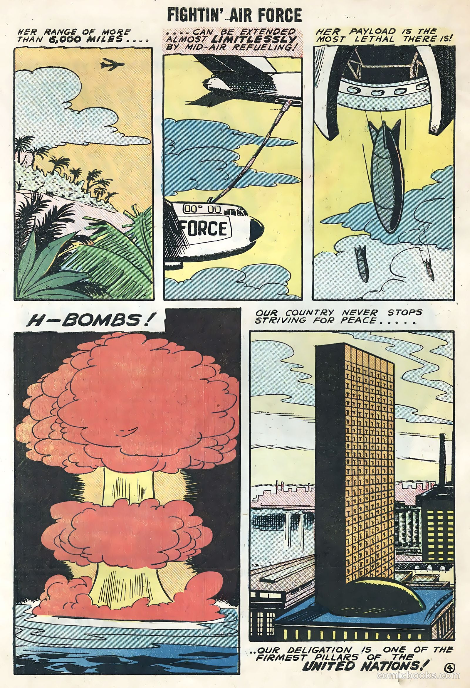 Fightin' Air Force #13 — page 32 of 36