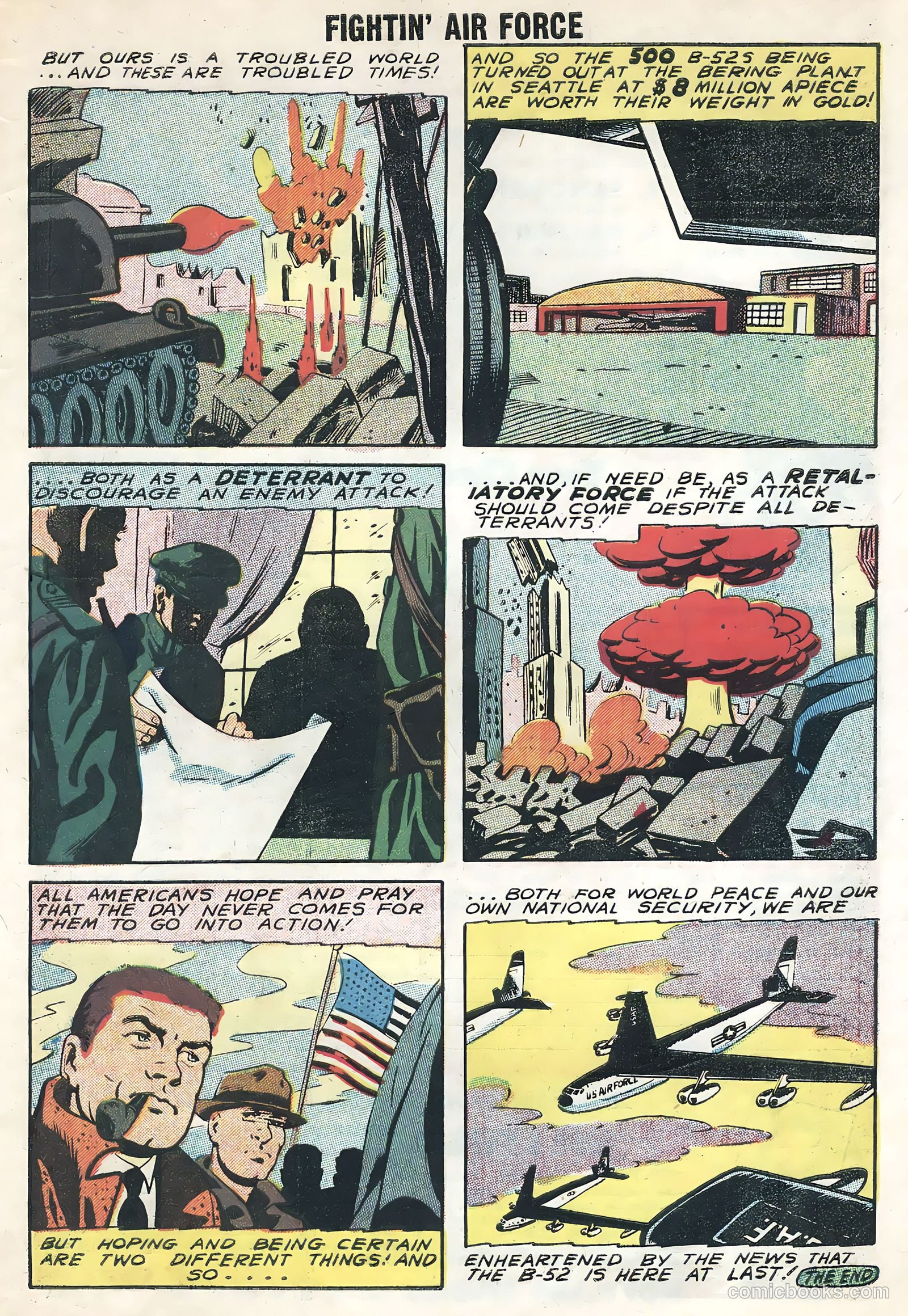 Fightin' Air Force #13 — page 33 of 36