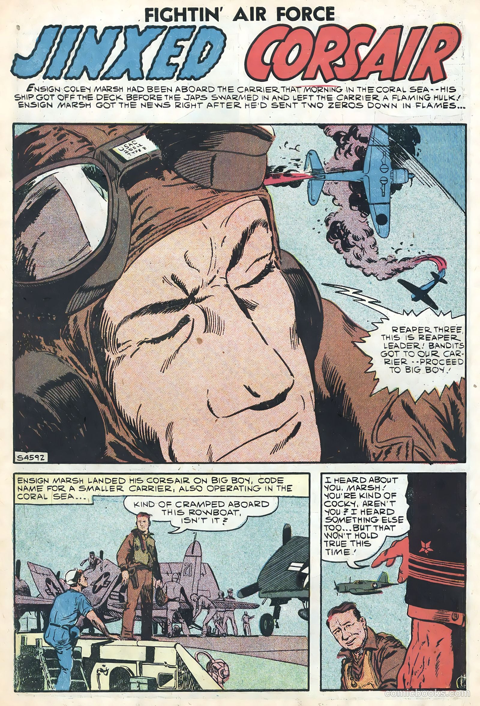 Fightin' Air Force #14 — page 3 of 35