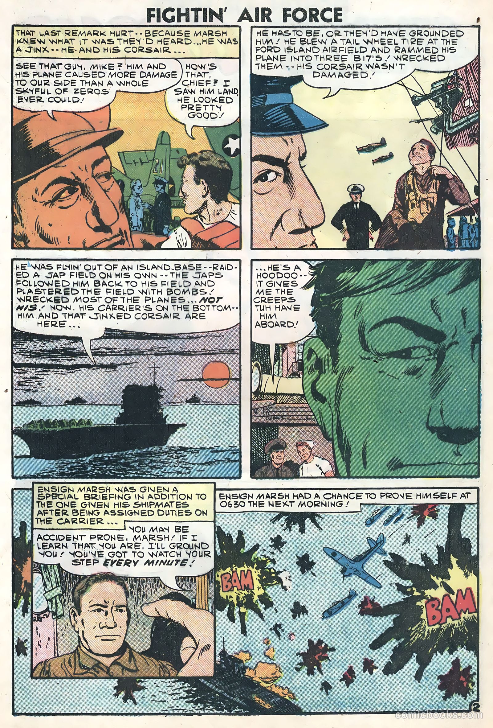 Fightin' Air Force #14 — page 4 of 35