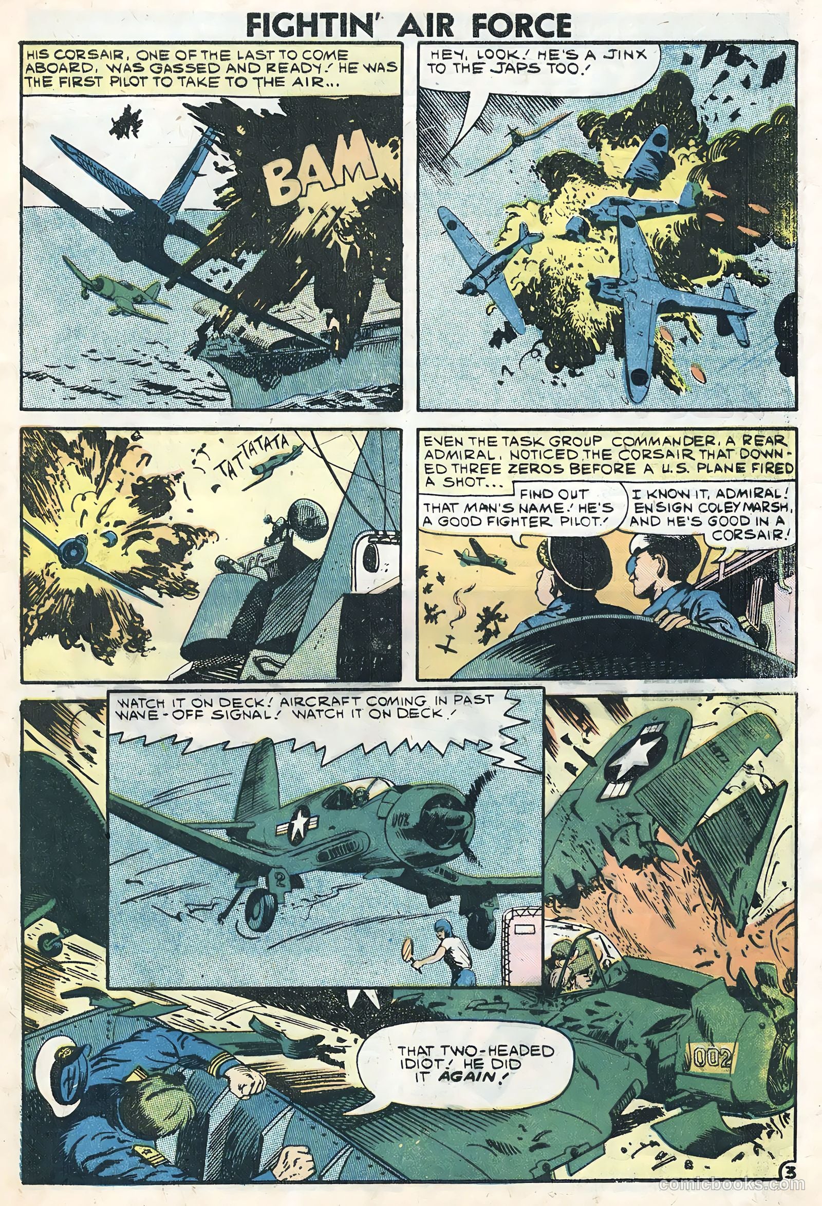 Fightin' Air Force #14 — page 5 of 35