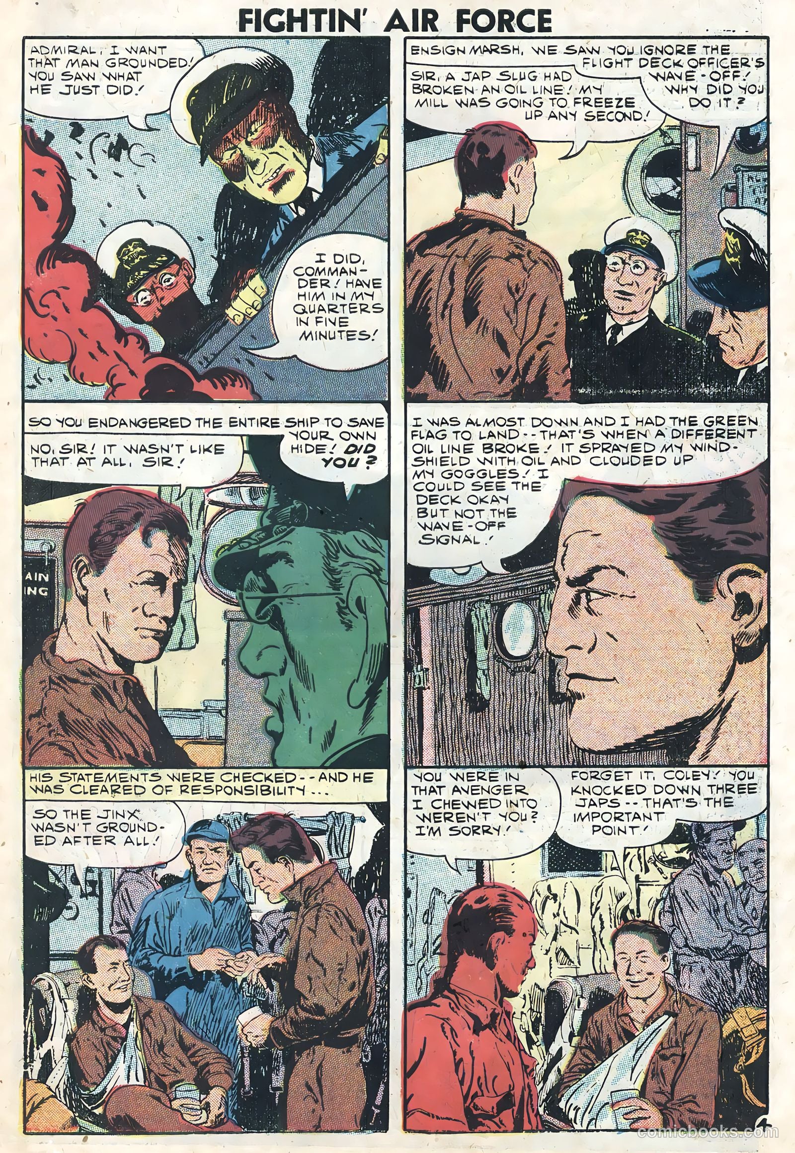 Fightin' Air Force #14 — page 7 of 35