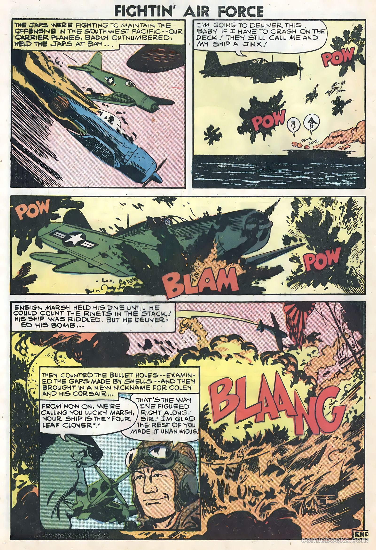 Fightin' Air Force #14 — page 8 of 35