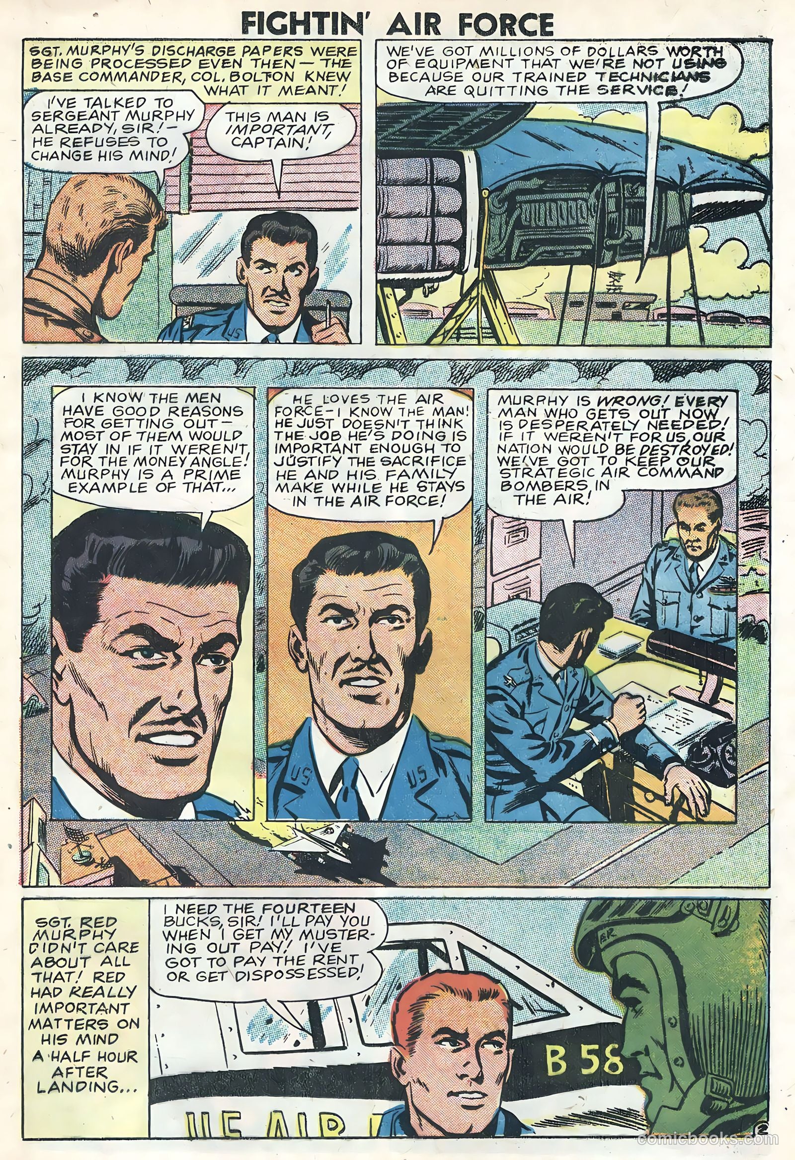 Fightin' Air Force #14 — page 12 of 35