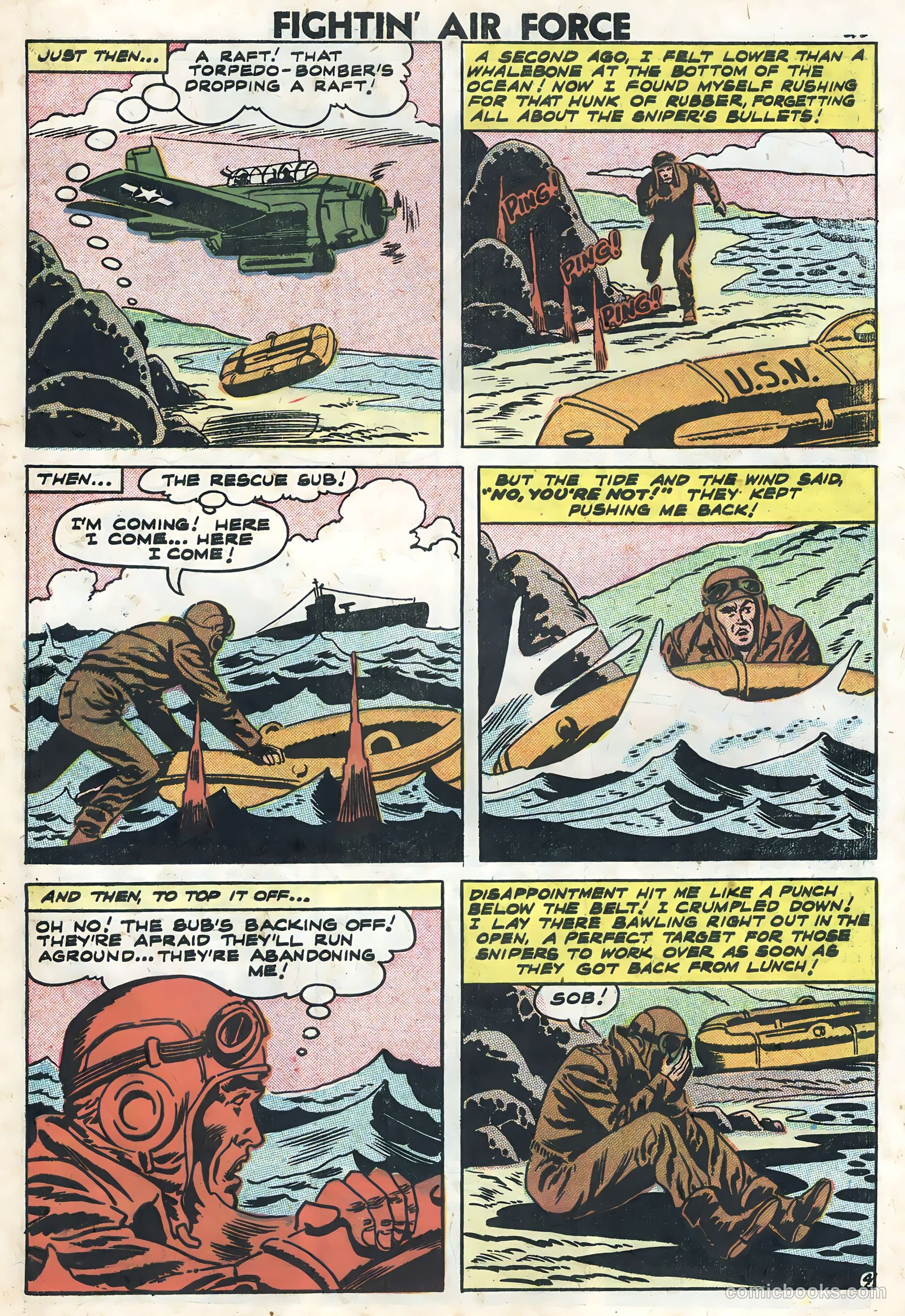Fightin' Air Force #14 — page 26 of 35