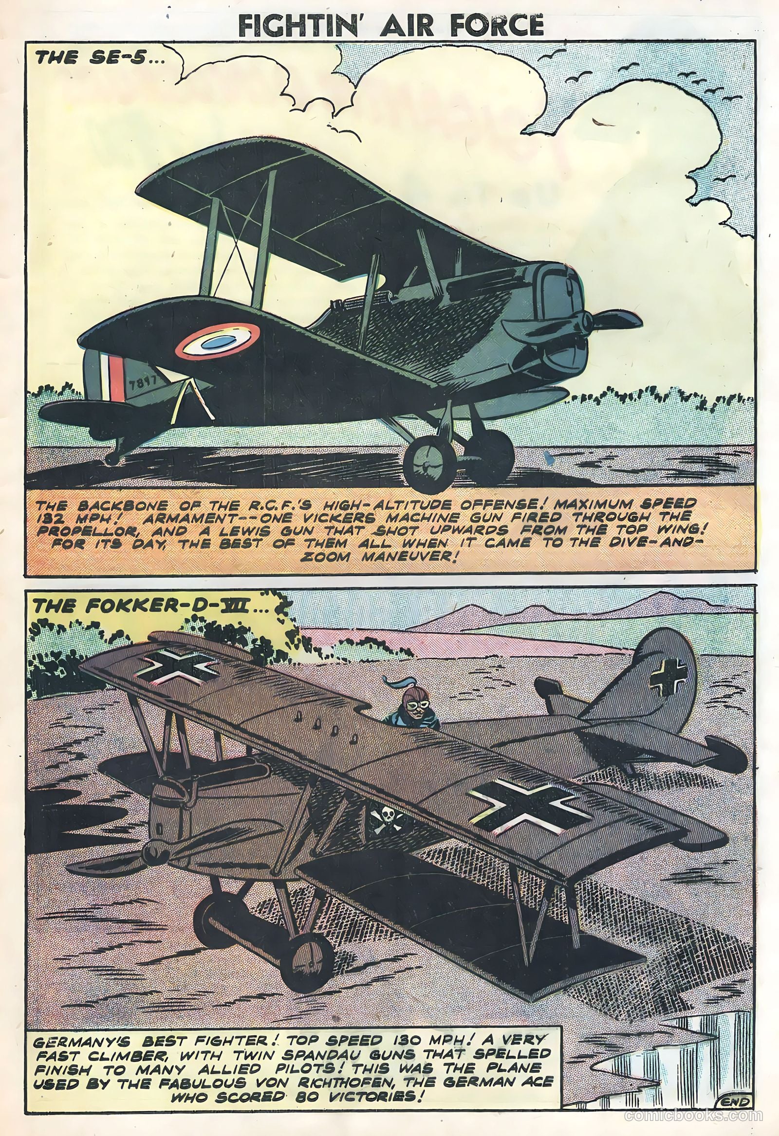 Fightin' Air Force #14 — page 32 of 35