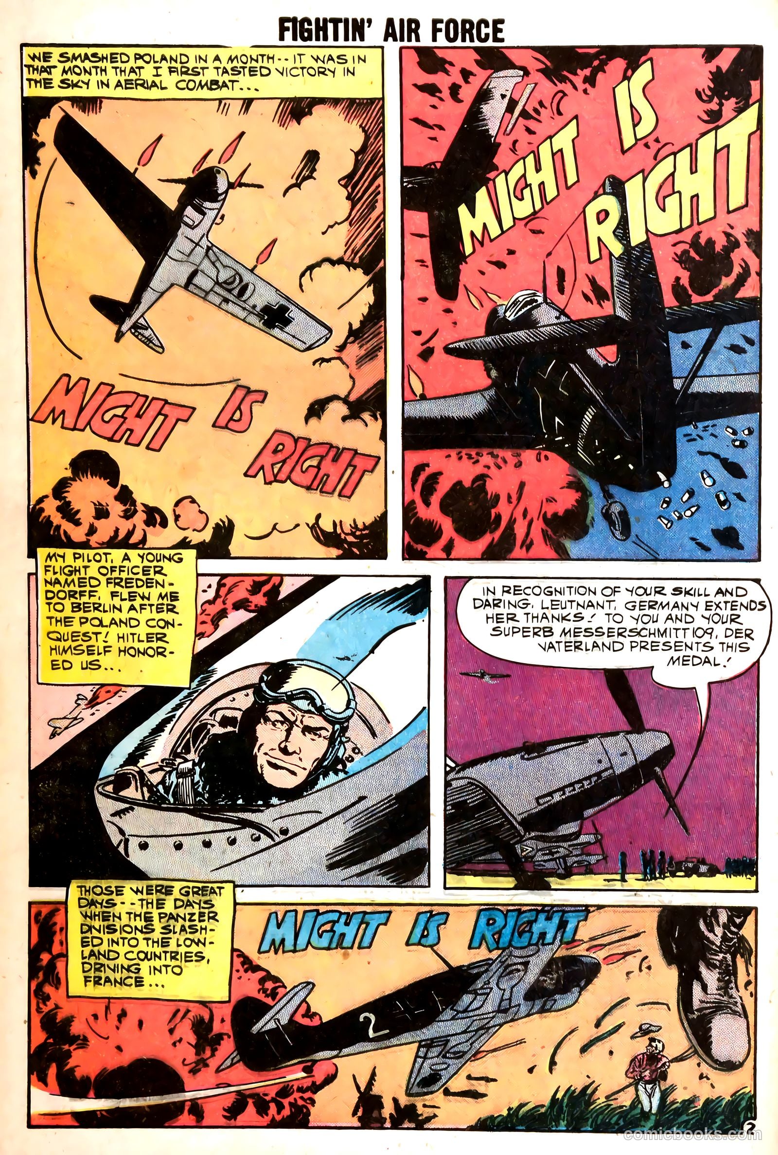 Fightin' Air Force #15 — page 4 of 37