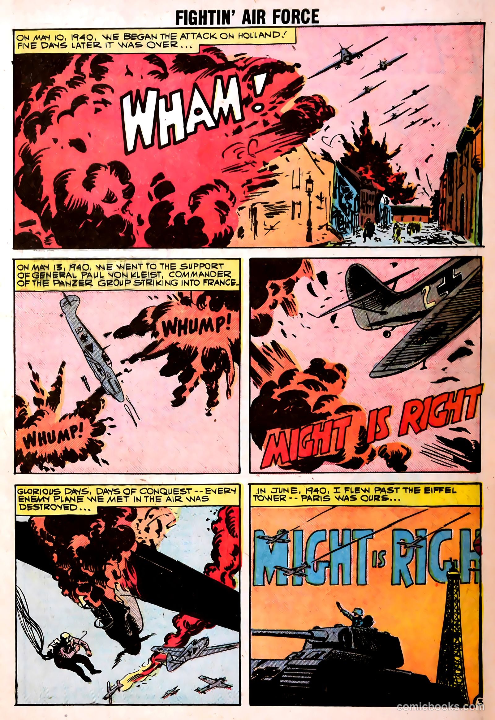 Fightin' Air Force #15 — page 5 of 37