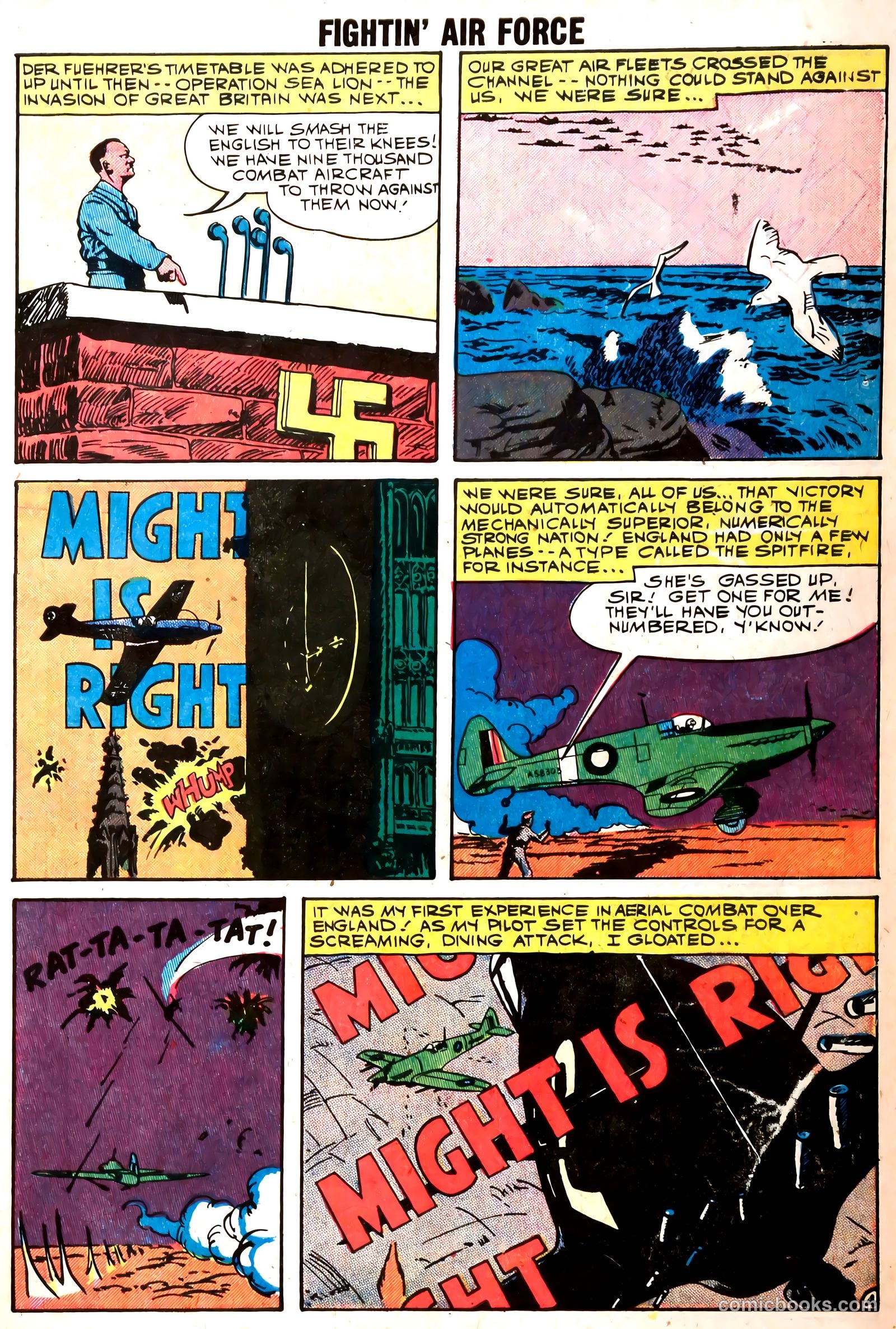 Fightin' Air Force #15 — page 7 of 37