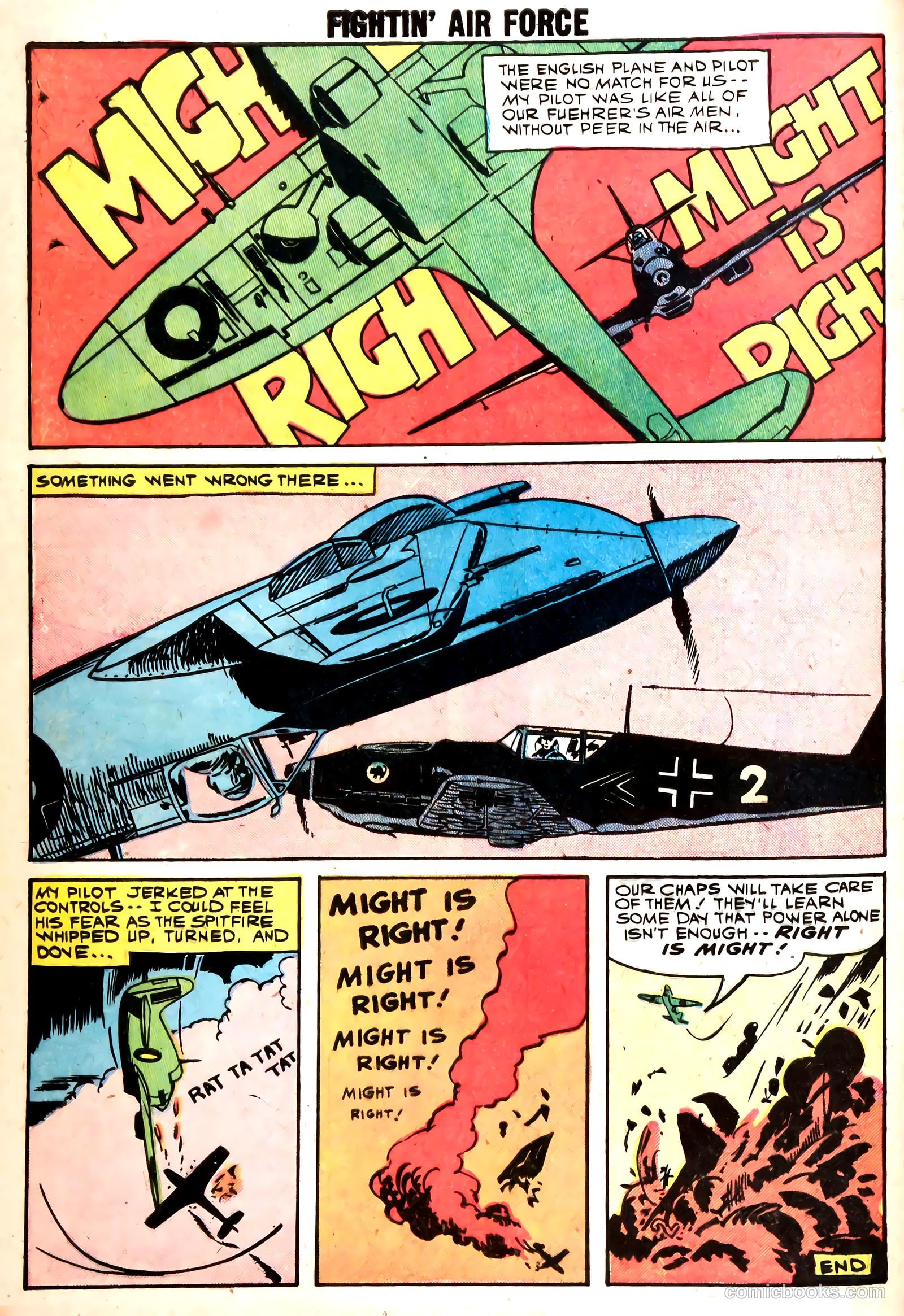 Fightin' Air Force #15 — page 8 of 37