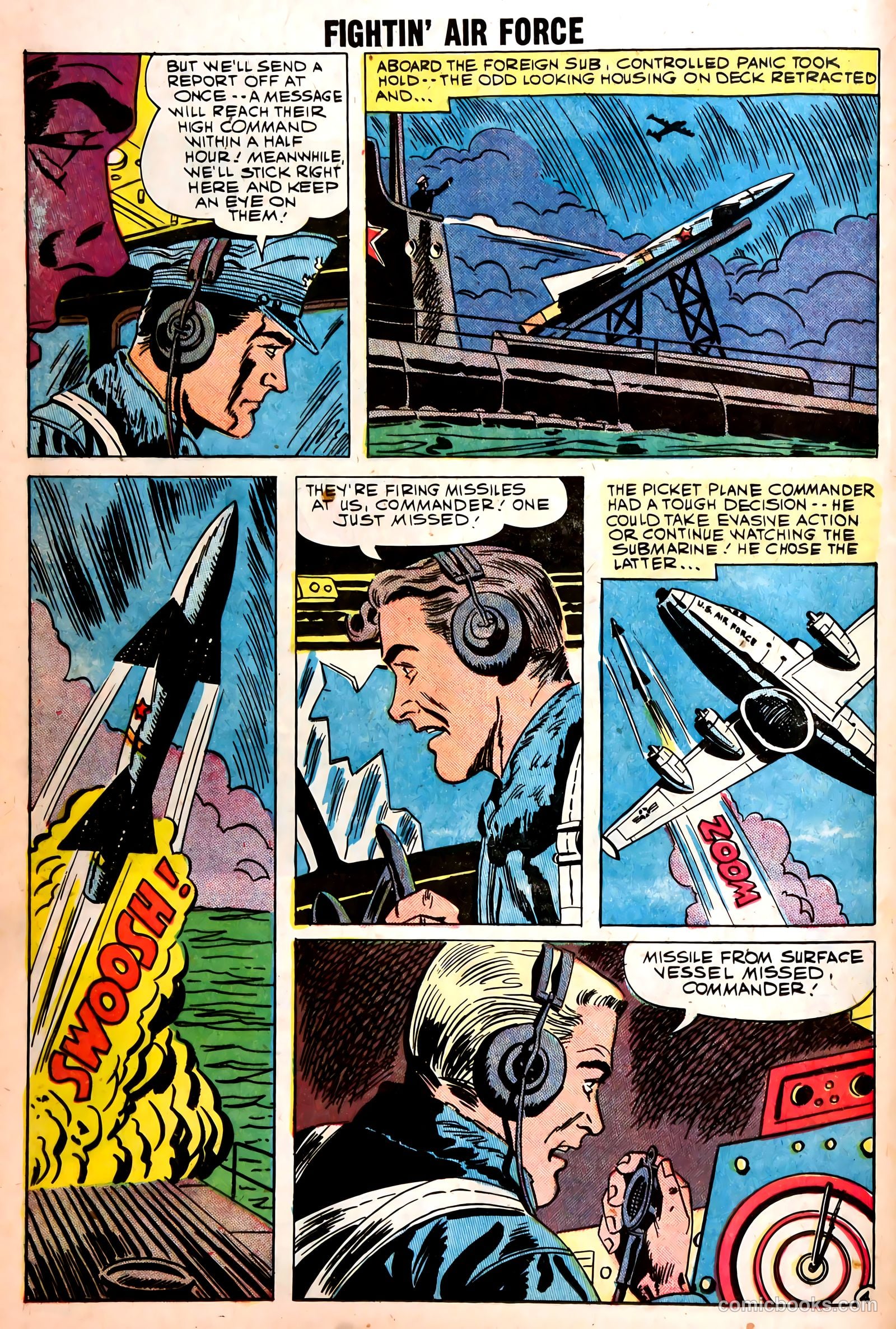 Fightin' Air Force #15 — page 12 of 37