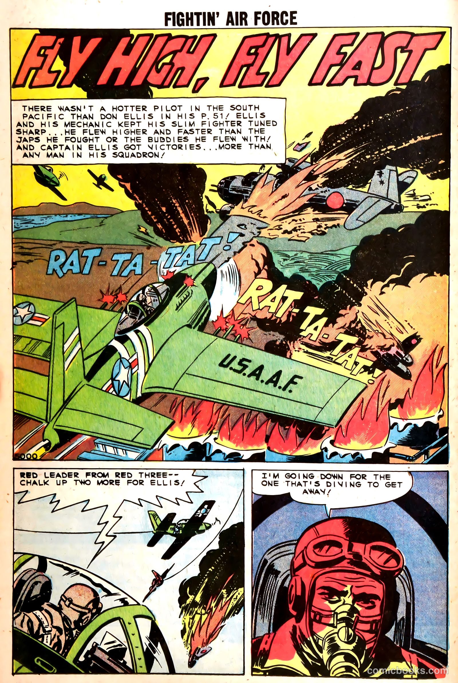 Fightin' Air Force #15 — page 16 of 37