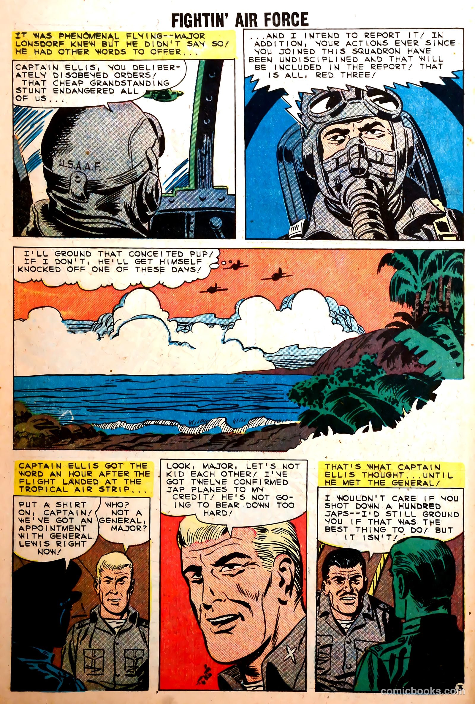 Fightin' Air Force #15 — page 18 of 37