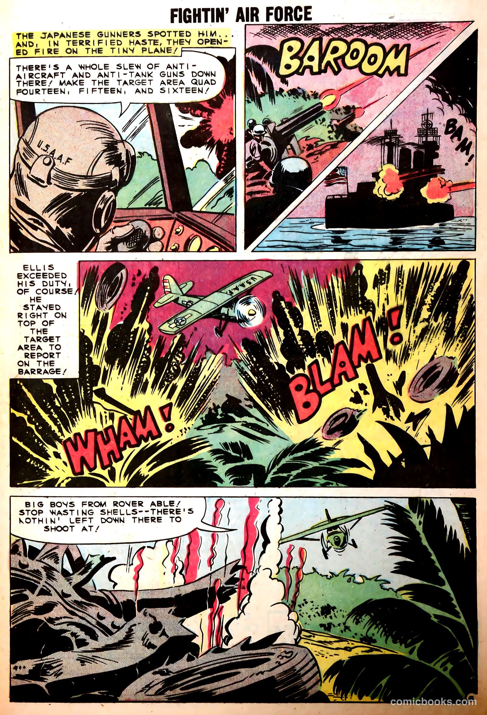 Fightin' Air Force #15 — page 21 of 37