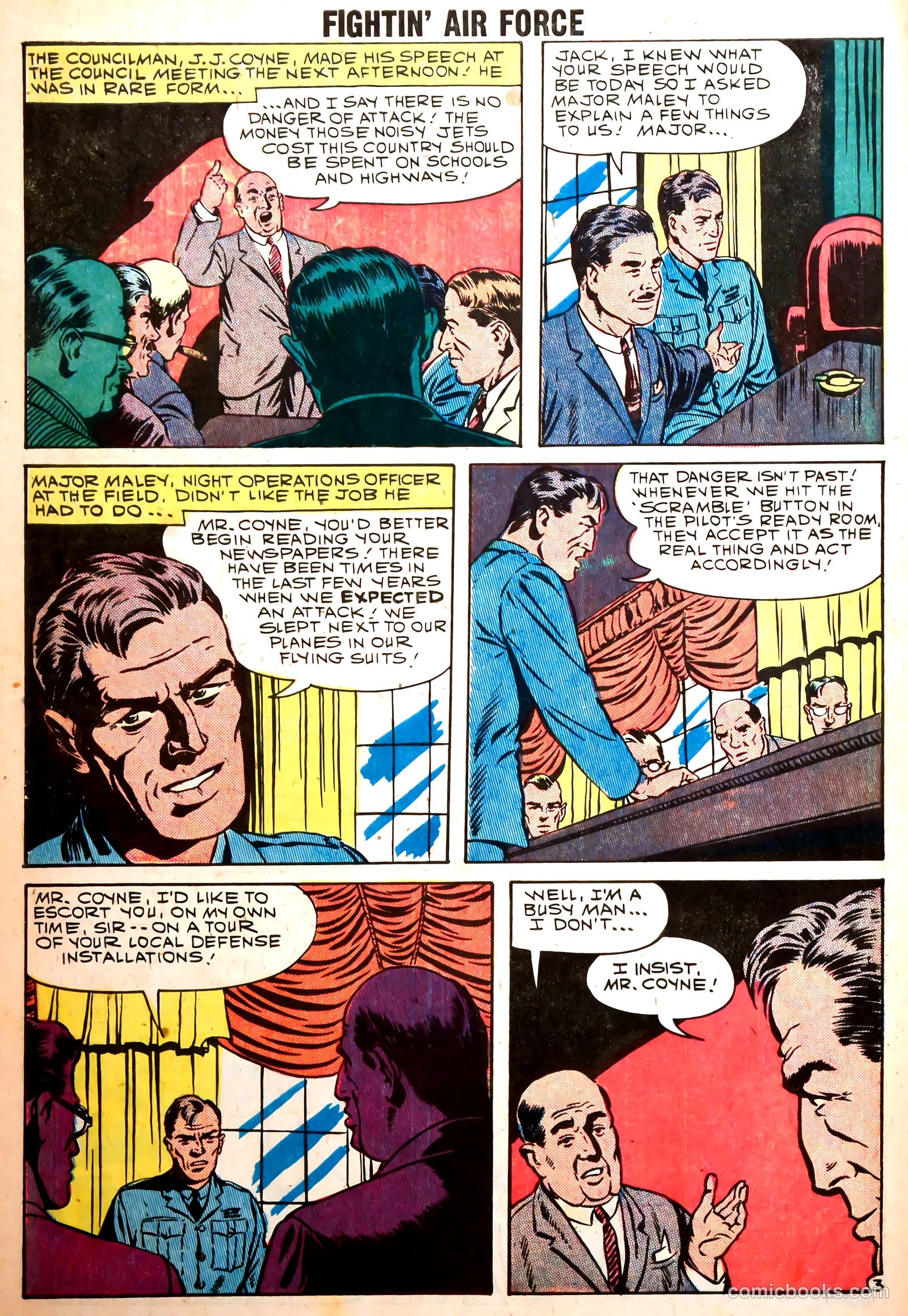Fightin' Air Force #15 — page 30 of 37