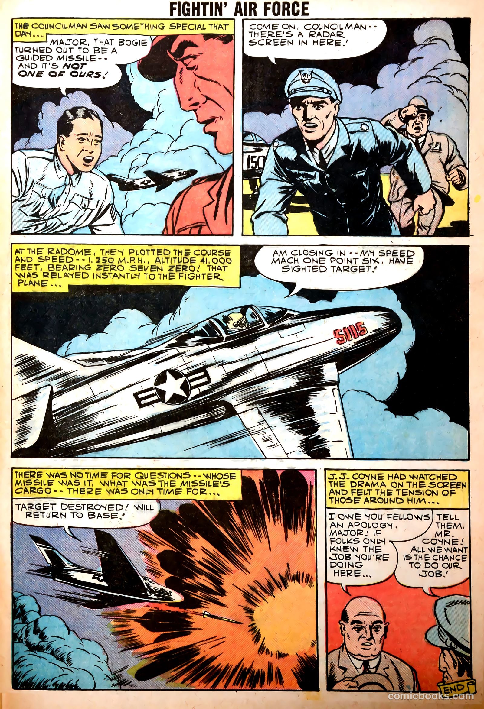 Fightin' Air Force #15 — page 33 of 37