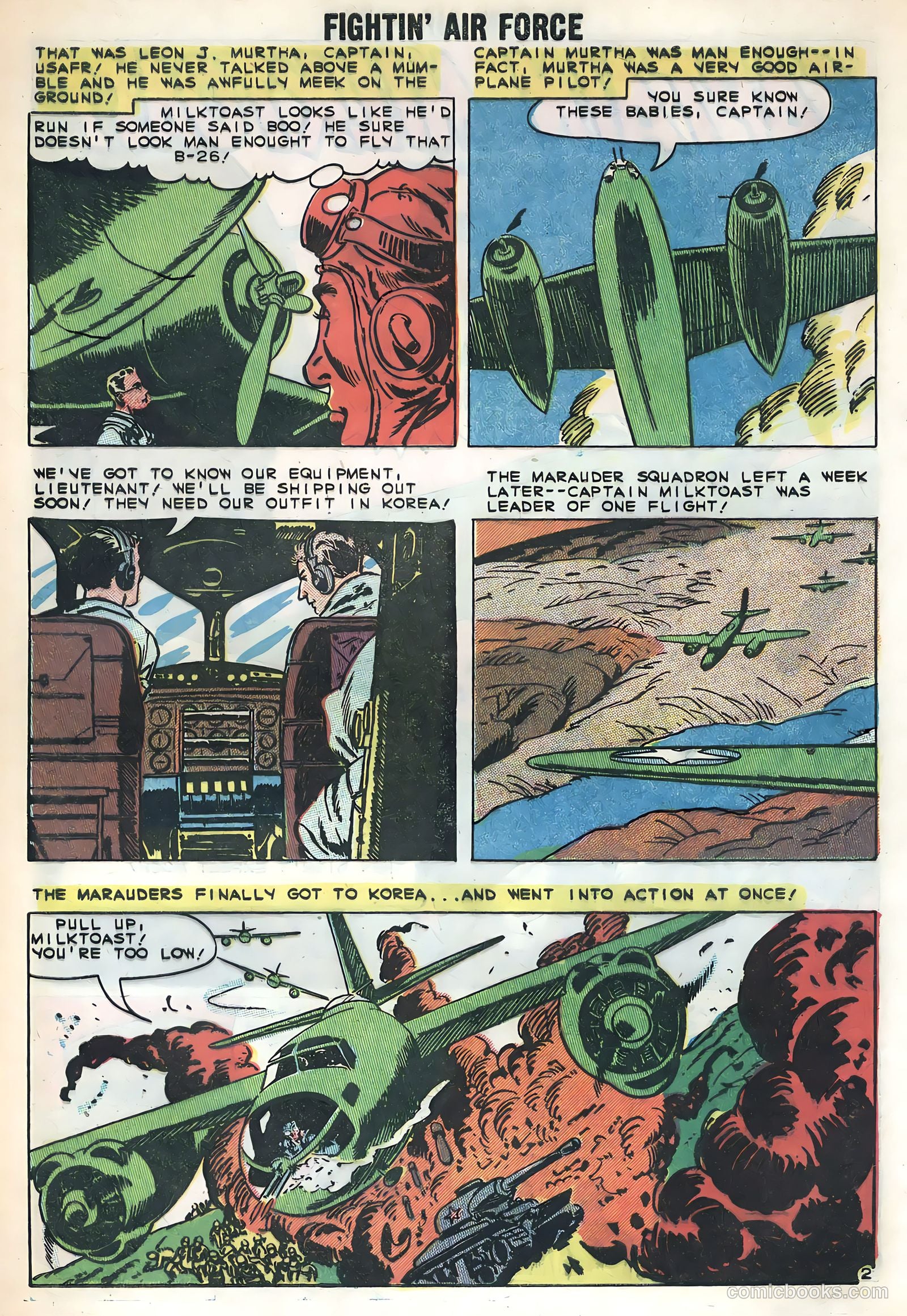 Fightin' Air Force #16 — page 4 of 36