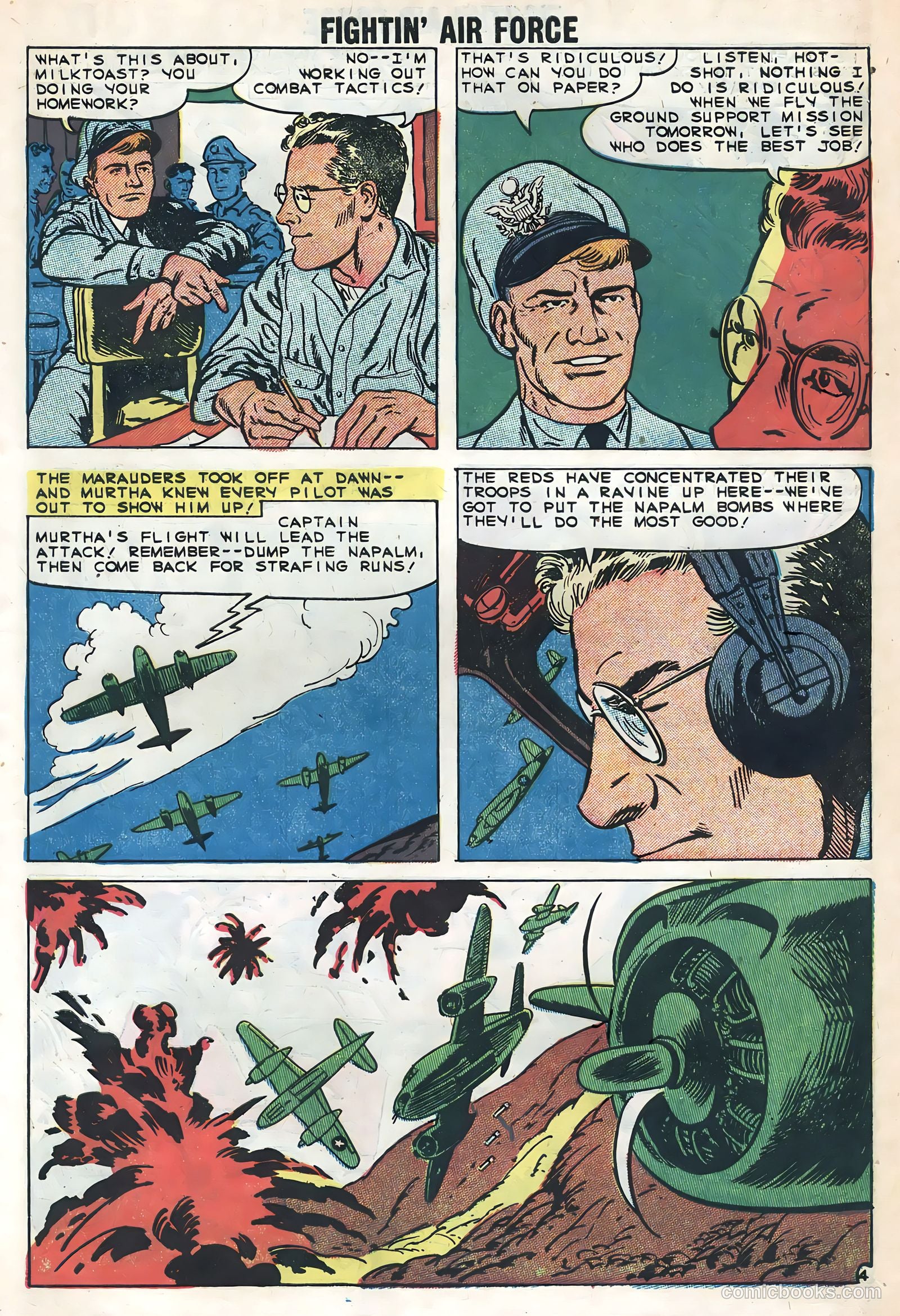 Fightin' Air Force #16 — page 7 of 36