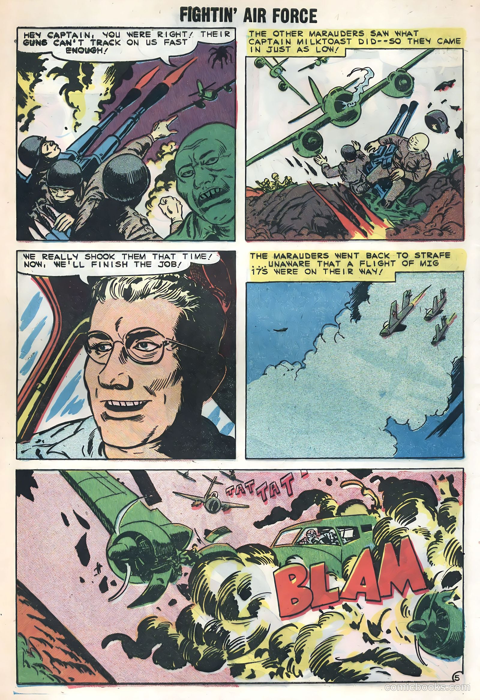 Fightin' Air Force #16 — page 8 of 36
