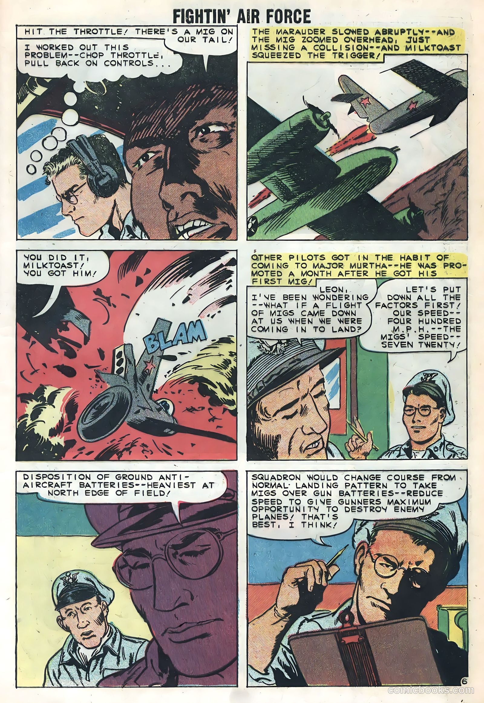 Fightin' Air Force #16 — page 9 of 36
