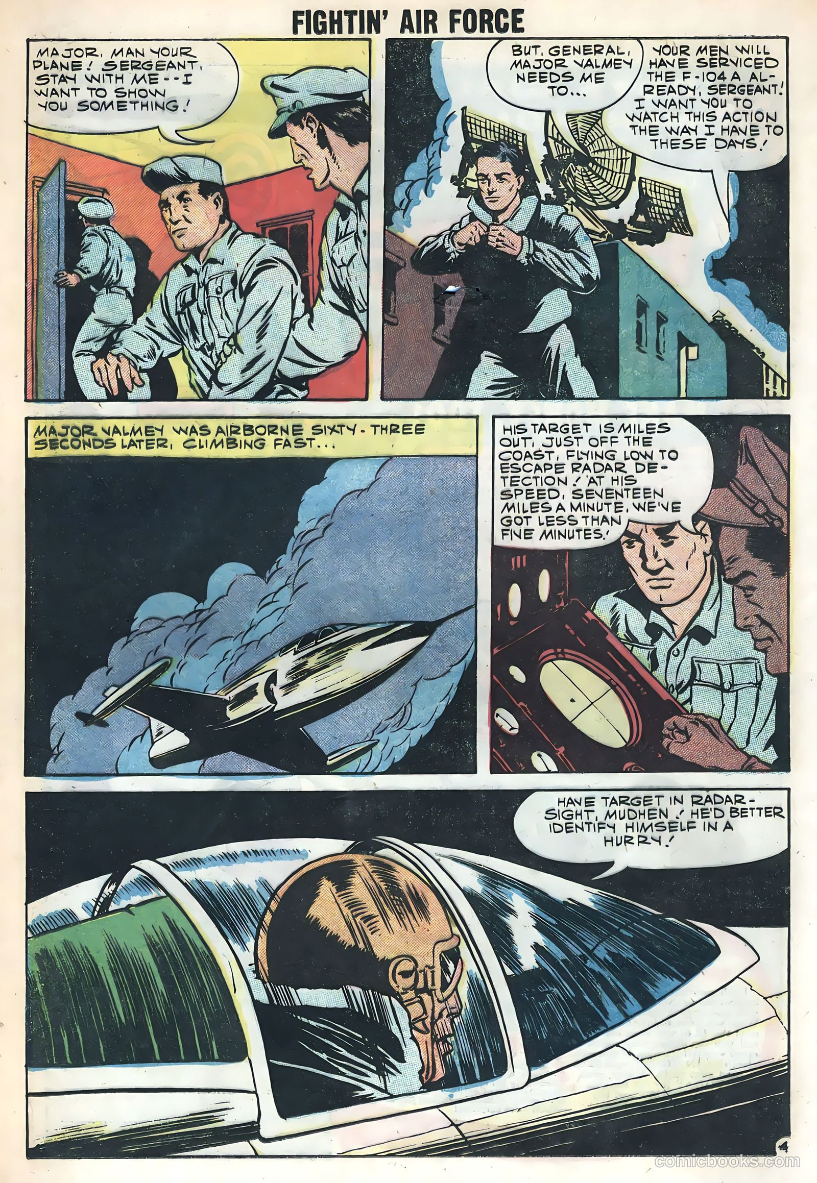 Fightin' Air Force #16 — page 16 of 36