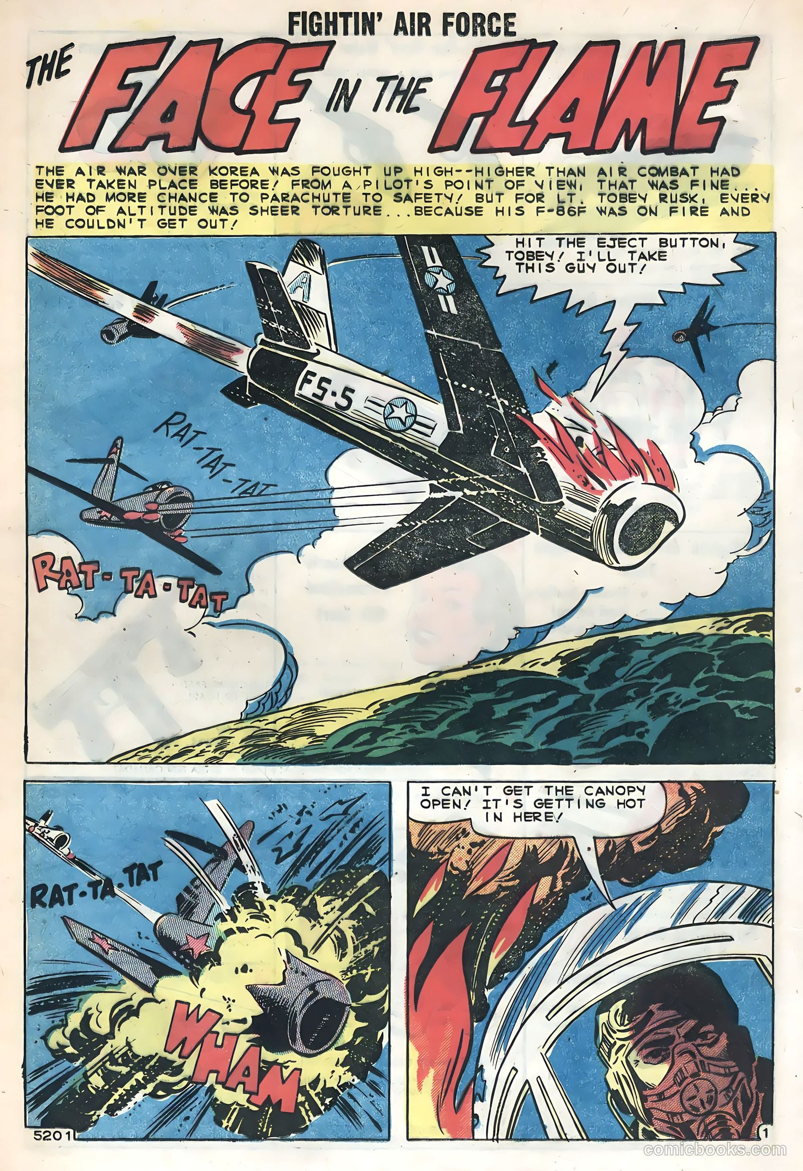 Fightin' Air Force #16 — page 20 of 36