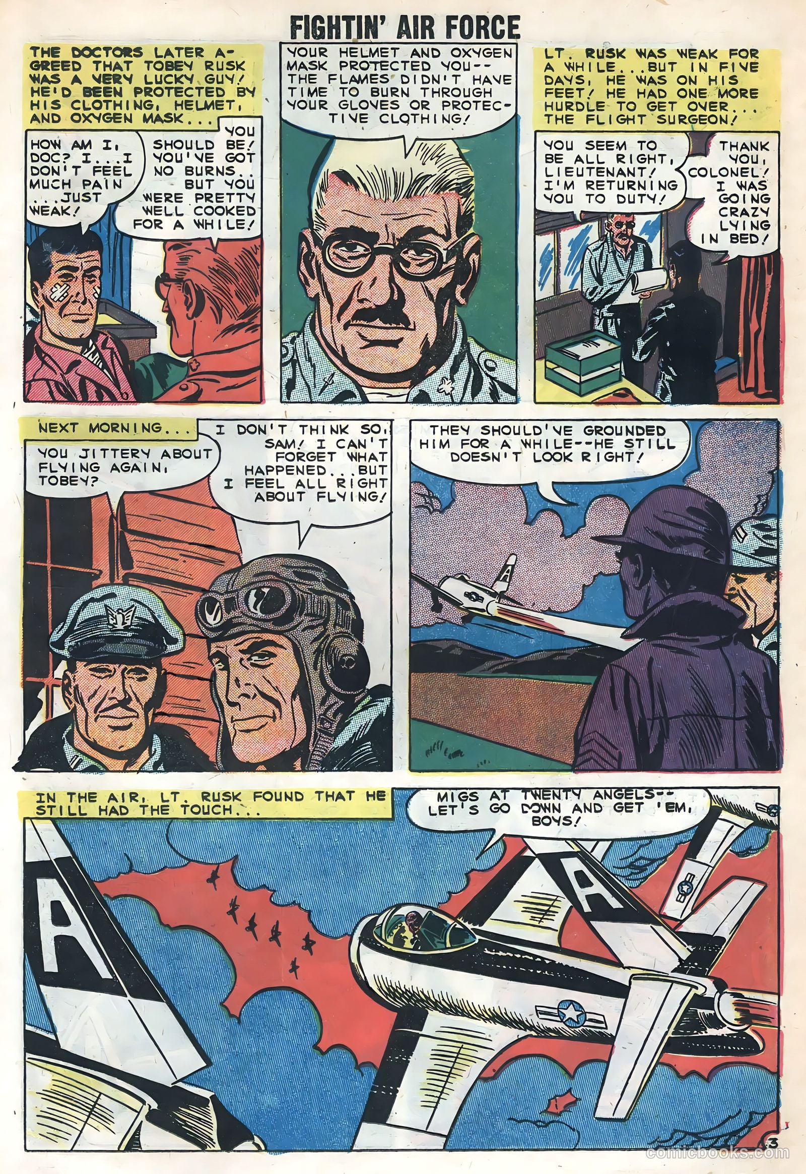 Fightin' Air Force #16 — page 23 of 36