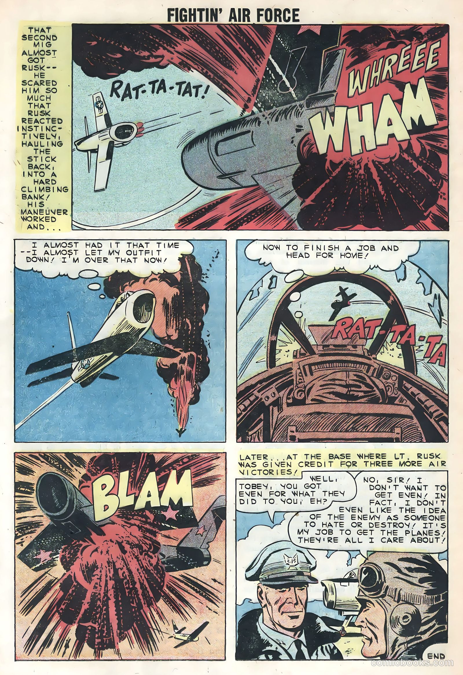 Fightin' Air Force #16 — page 25 of 36