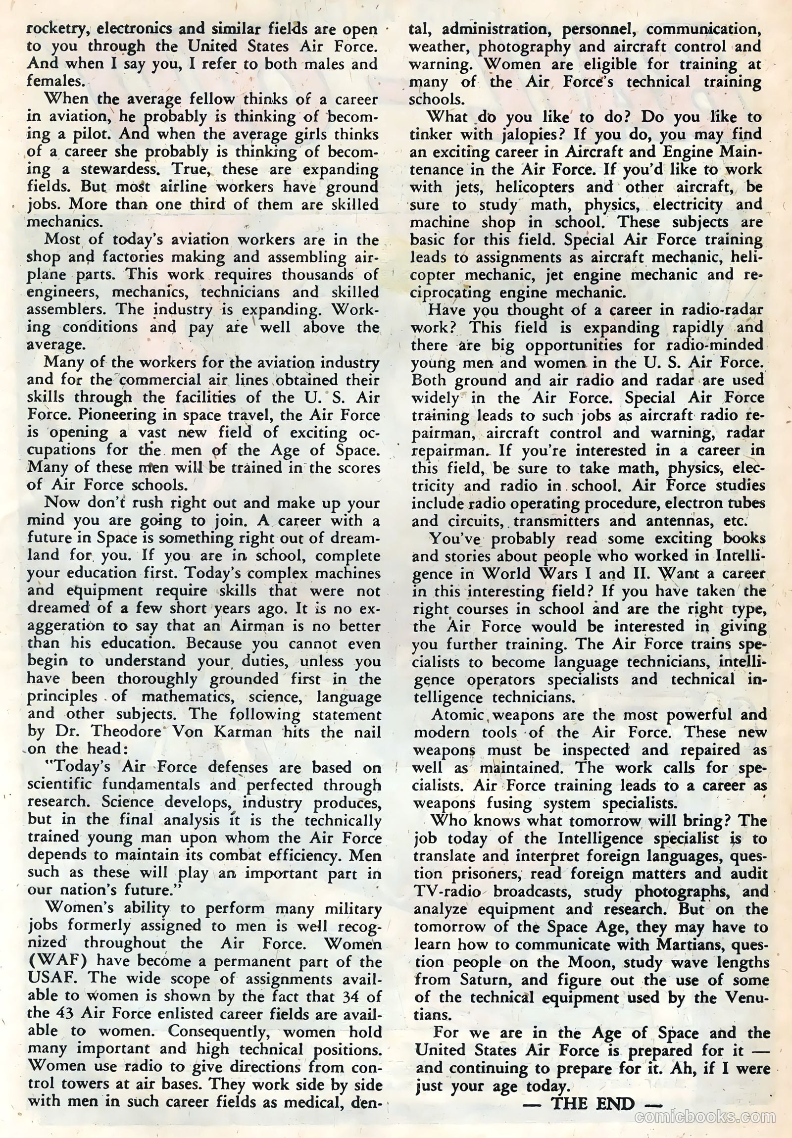 Fightin' Air Force #16 — page 27 of 36