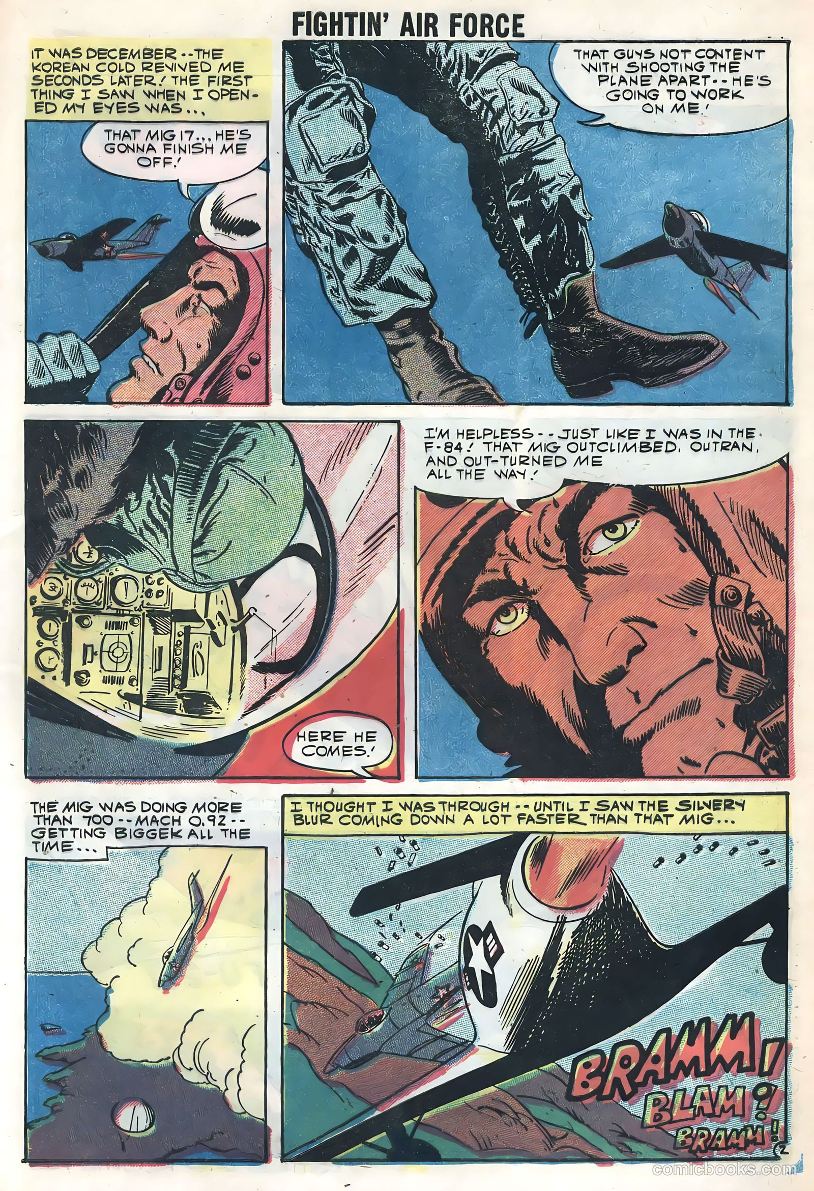 Fightin' Air Force #16 — page 29 of 36