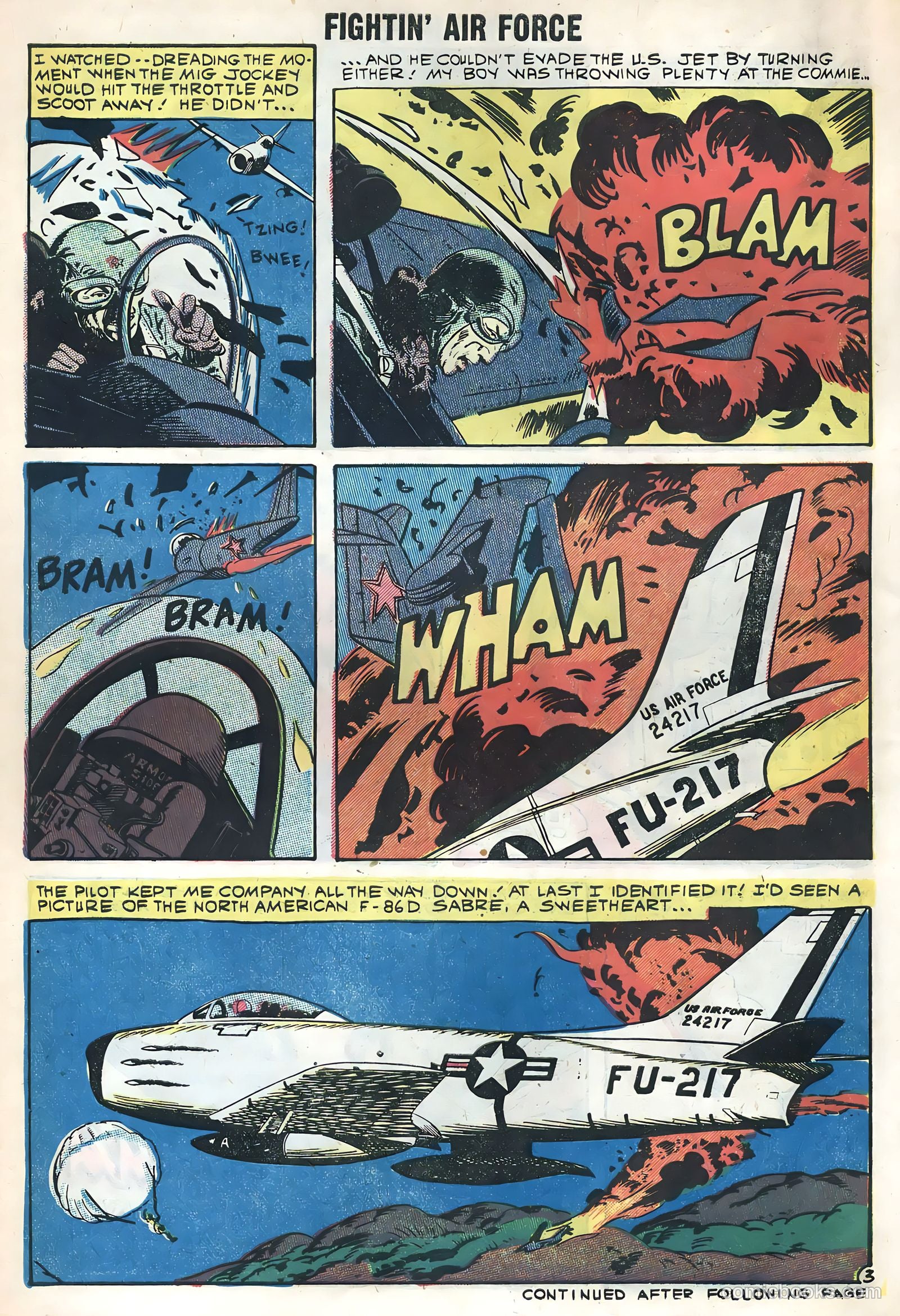 Fightin' Air Force #16 — page 30 of 36