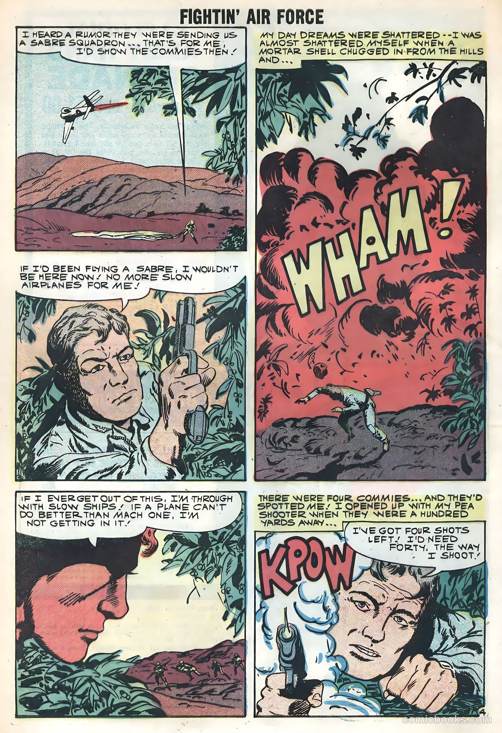 Fightin' Air Force #16 — page 32 of 36