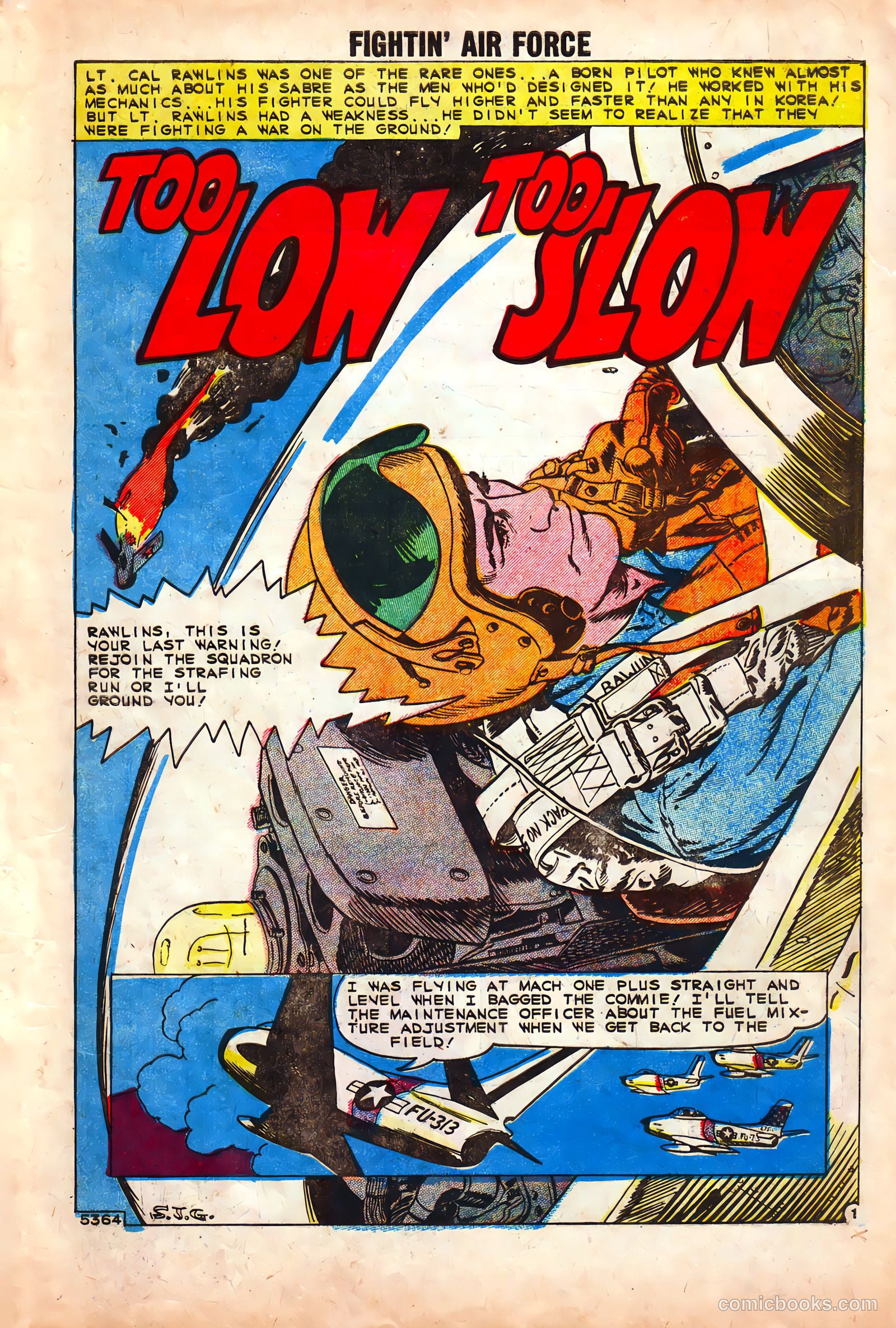 Fightin' Air Force #17 — page 3 of 36