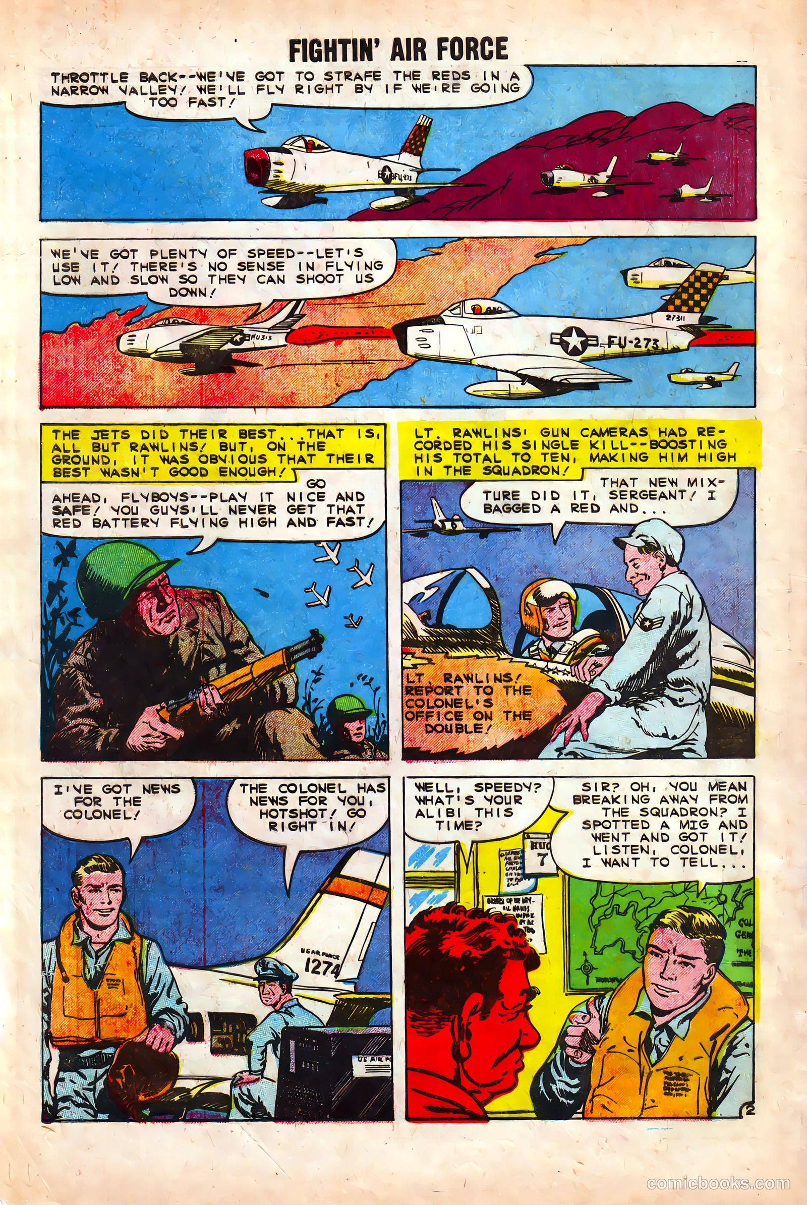 Fightin' Air Force #17 — page 4 of 36