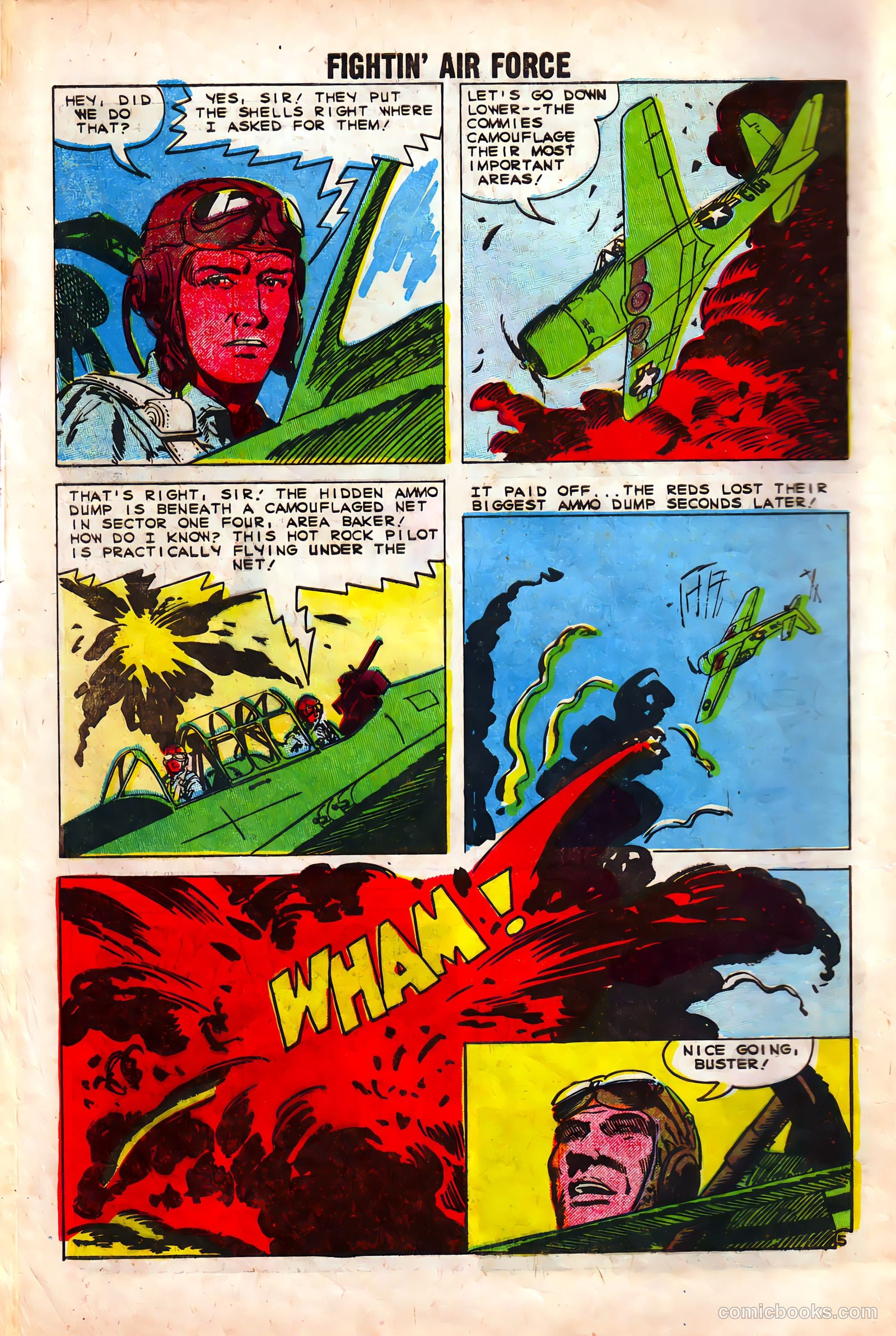 Fightin' Air Force #17 — page 8 of 36