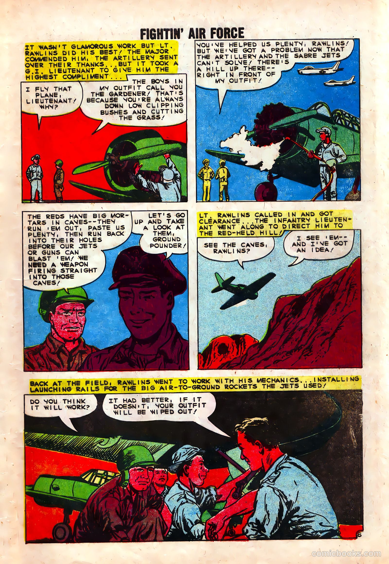 Fightin' Air Force #17 — page 9 of 36