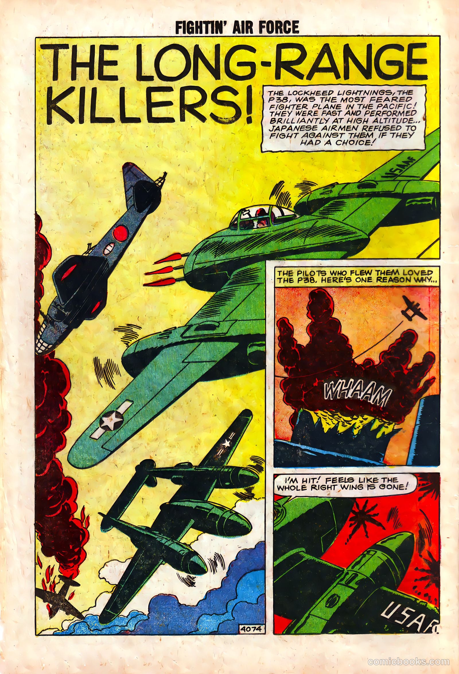 Fightin' Air Force #17 — page 16 of 36