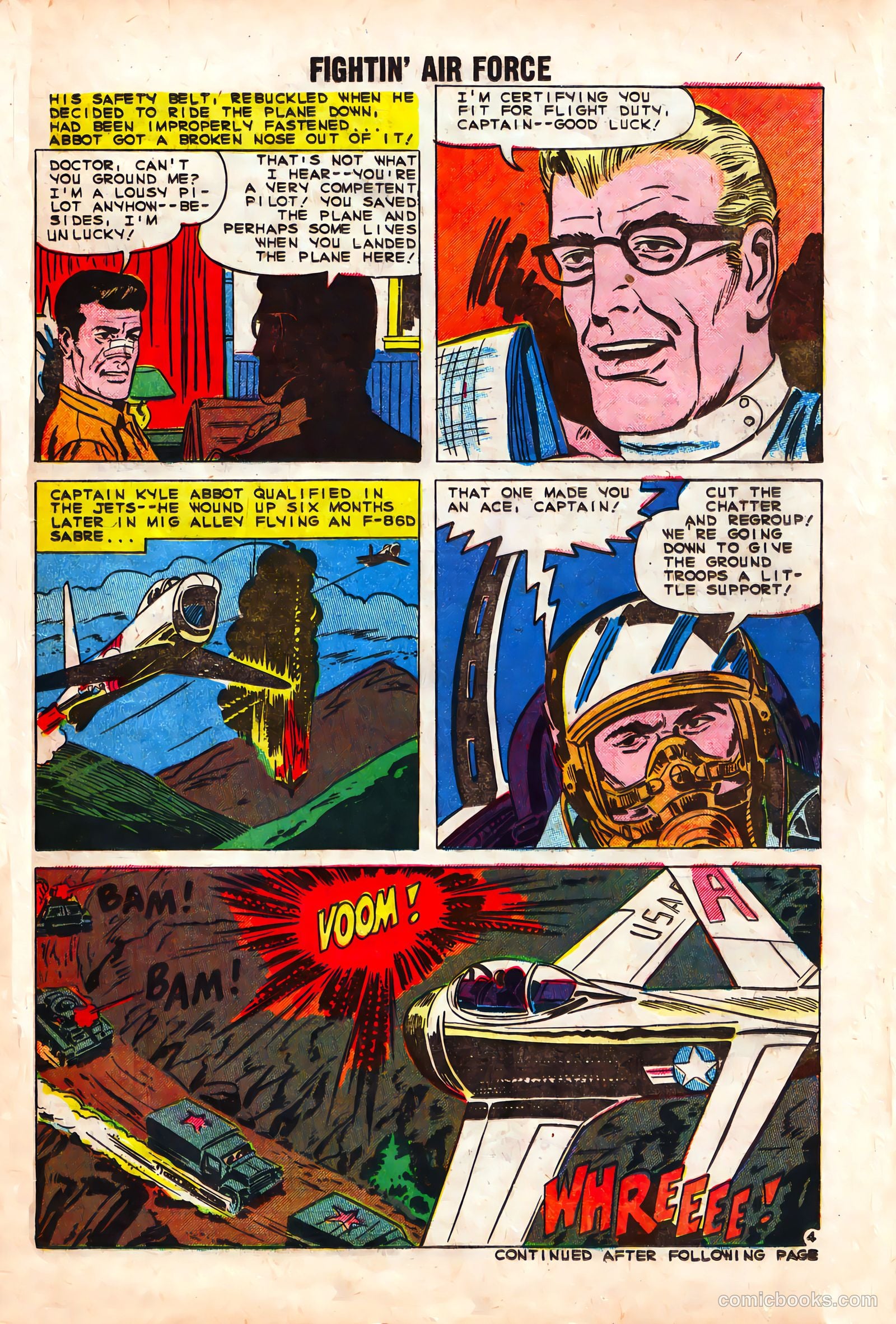 Fightin' Air Force #17 — page 21 of 36